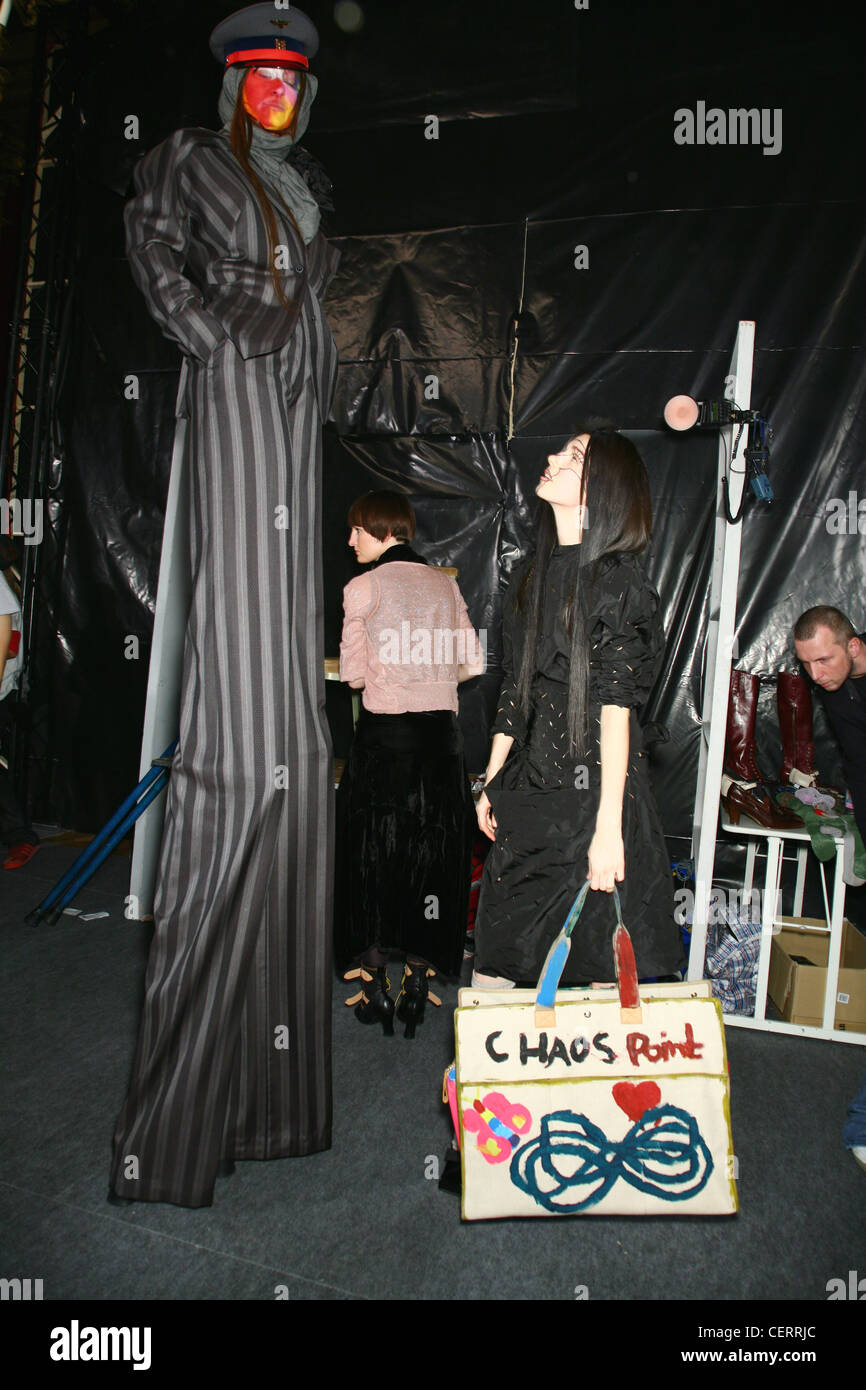 Backstage Vivienne Westwood Paris Ready to Wear Autumn Winter 2008 2009