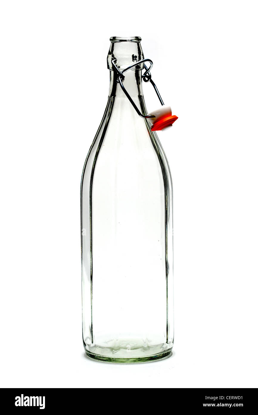 empty open glass bottle fragile glossy jar crystal clean alcohol