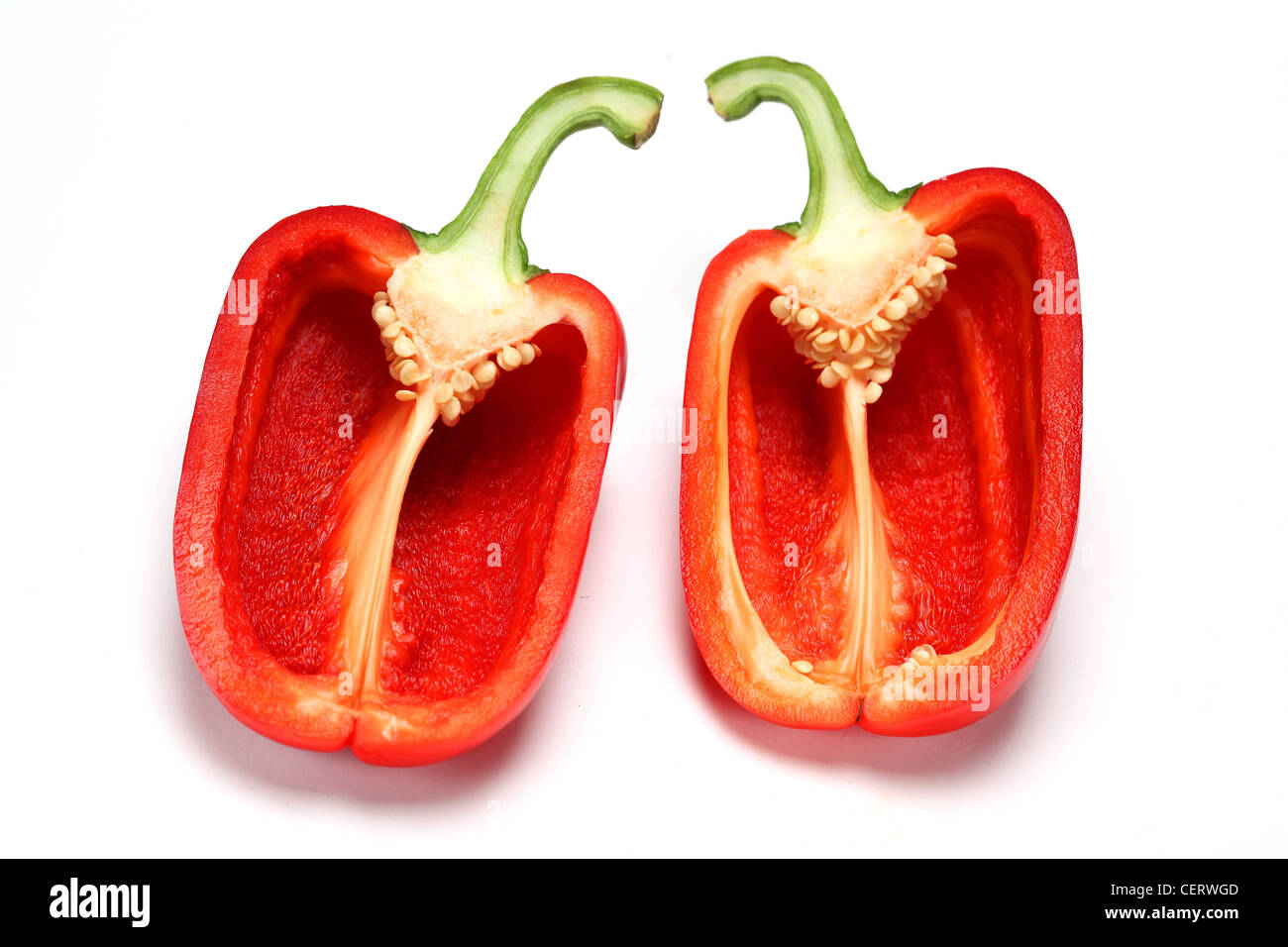 Peppers recipe Cut Out Stock Images & Pictures - Alamy