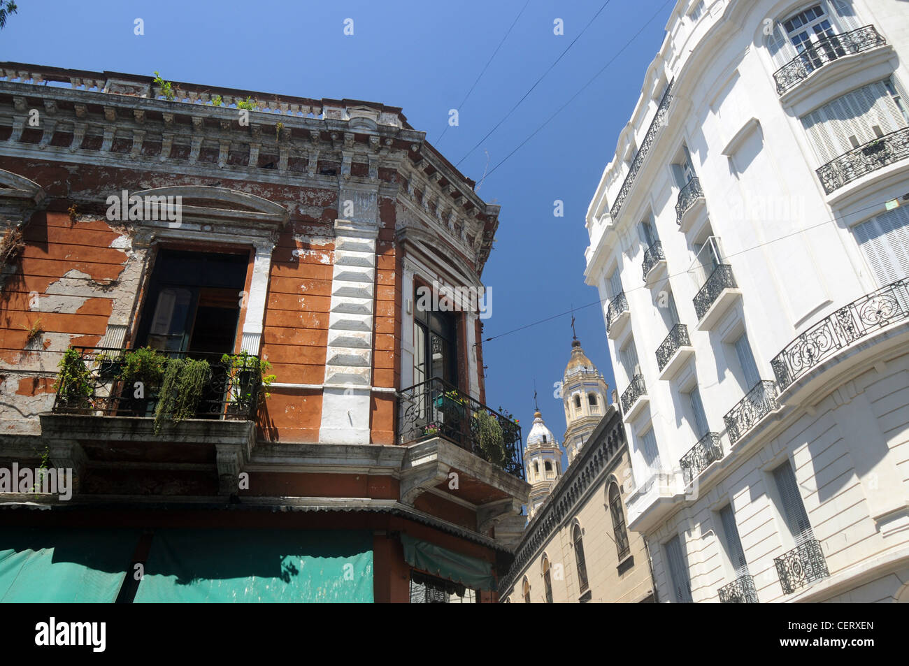 Buildings in San Telmo, Buenos Aires, Argentina. No PR Stock Photo Alamy