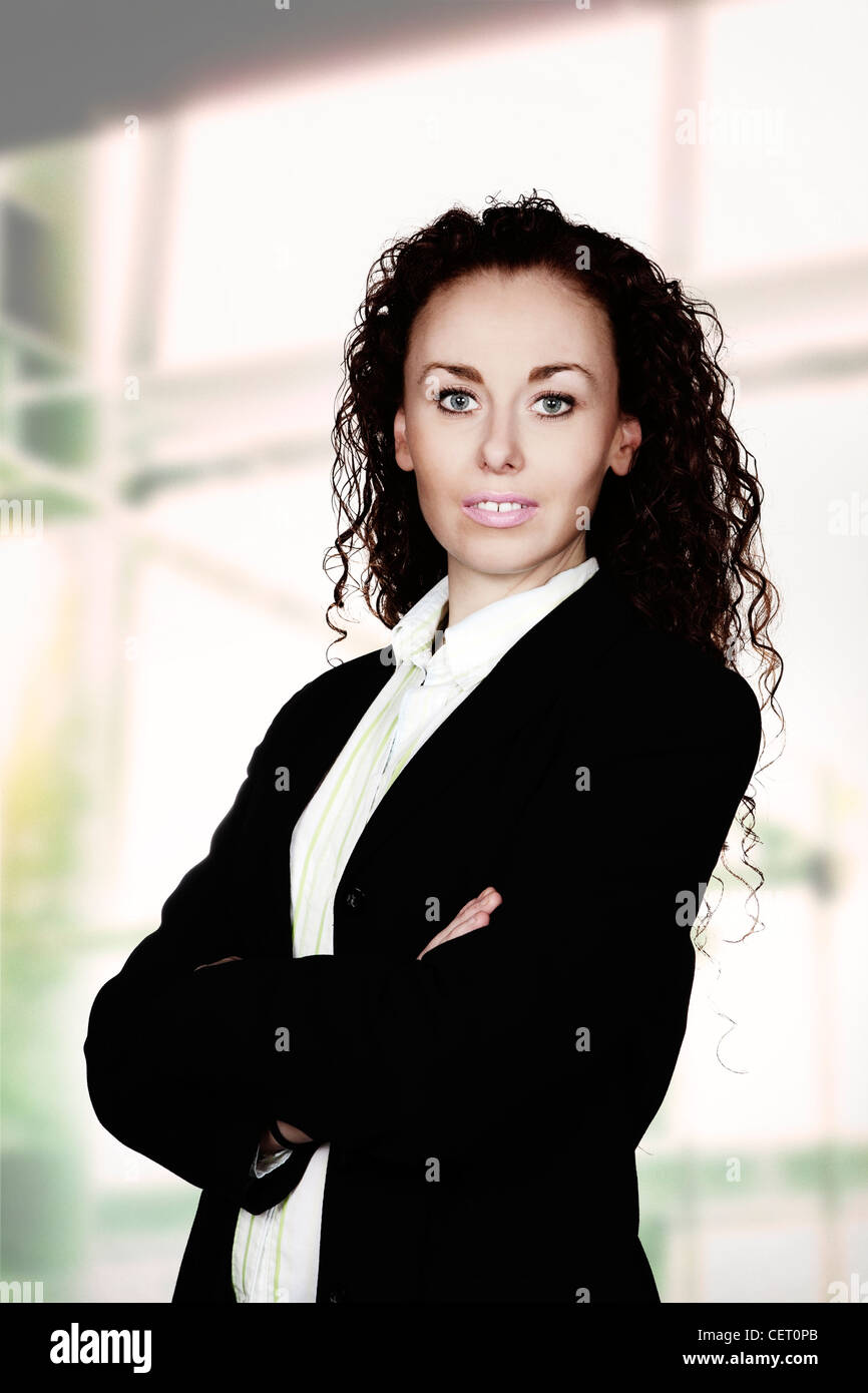 business woman shot in the studio Stock Photo - Alamy