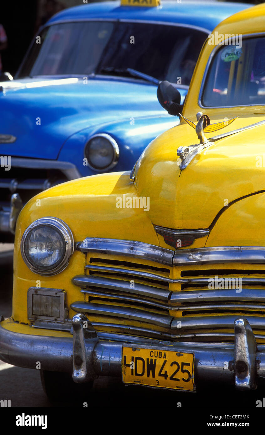 old cars, Havana, Cuba Stock Photo