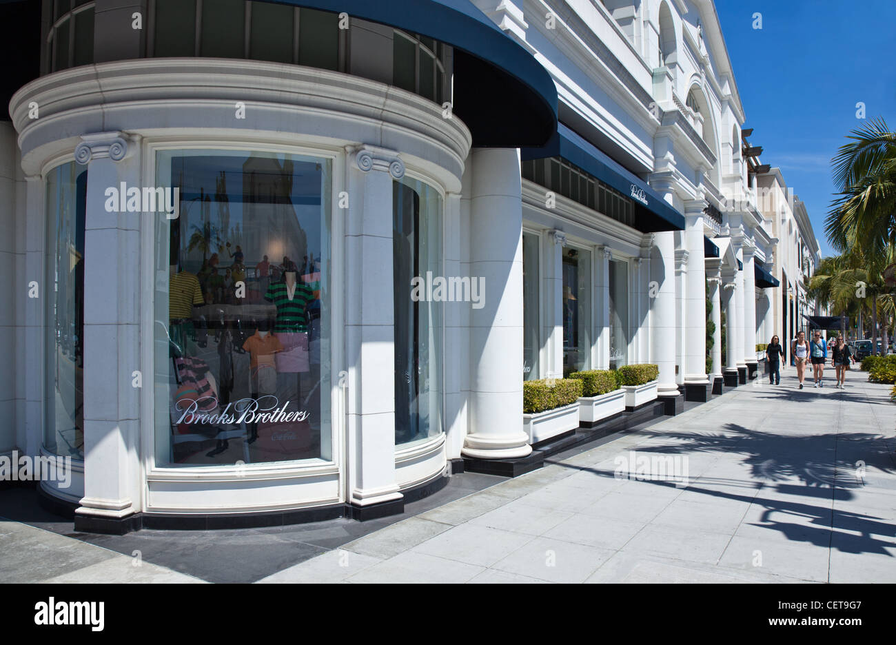 U.S.A., California, Los Angeles, the famous Rodeo Drive shops Stock Photo Alamy