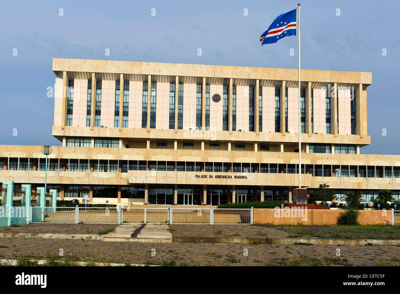 Palace of National Assembly in Praia, Santiago, Cape Verde Islands