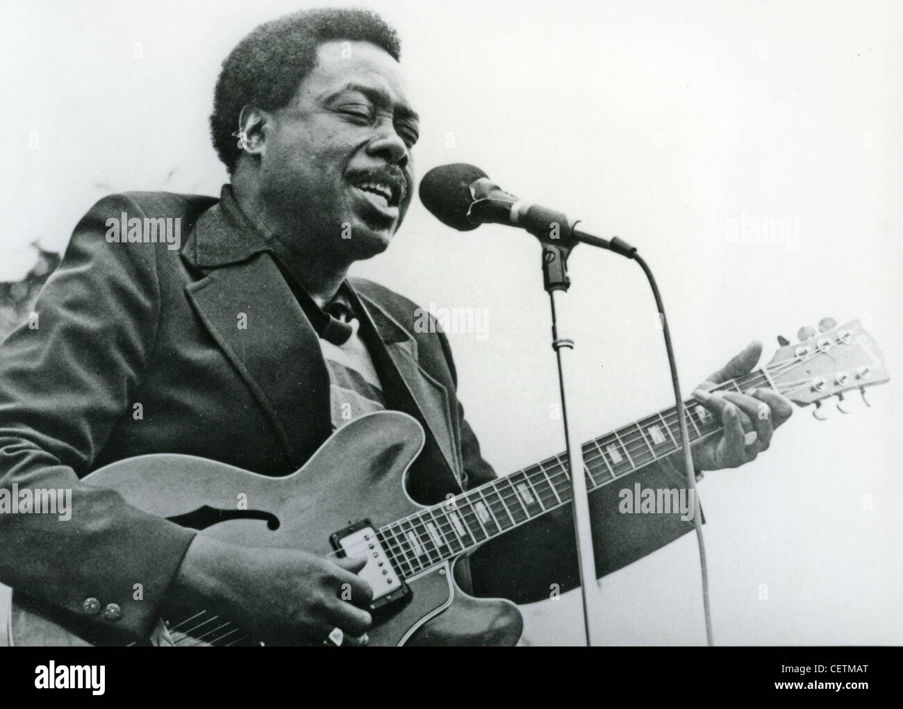 JIMMY ROGERS (1924-1997) US Blues musician Stock Photo