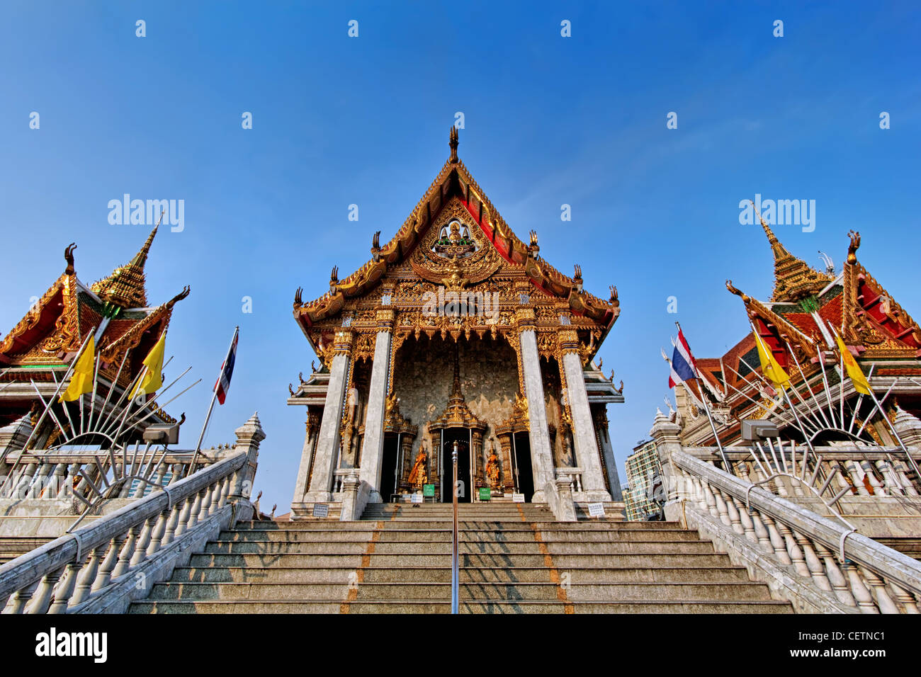 Wat Hua Lamphong located in Sam Yan, Bangkok Stock Photo
