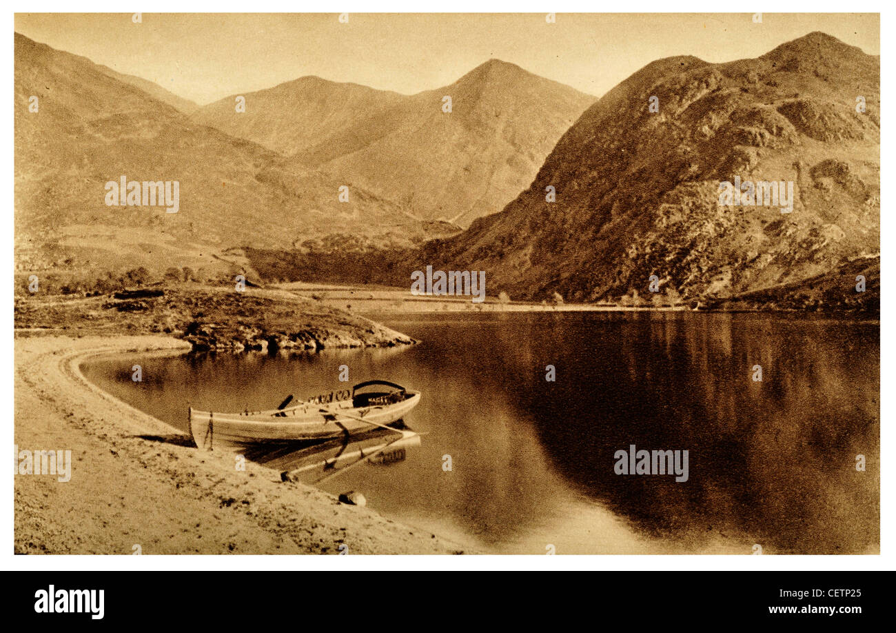 Crummock Water Solitude Stock Photo