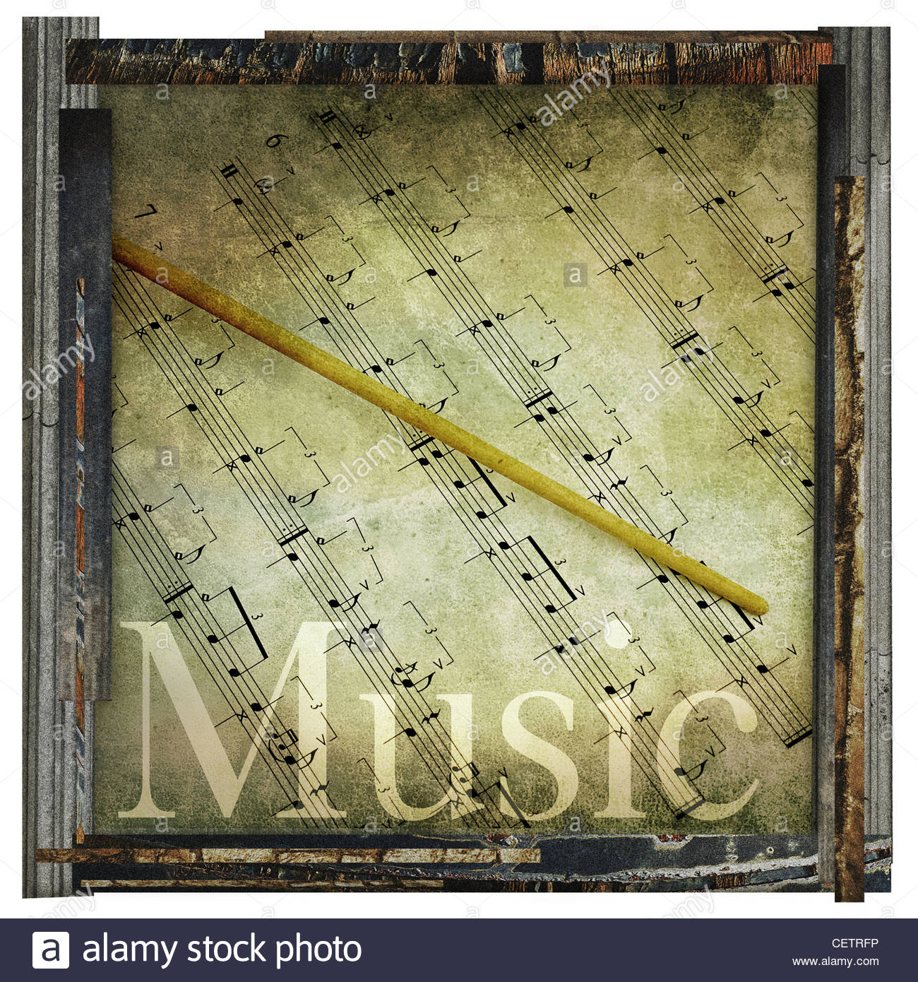 Music Notes Background Stock Photos & Music Notes Background Stock