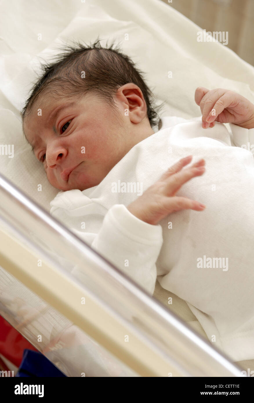 1 year old baby sleeping in cot hires stock photography and images Alamy