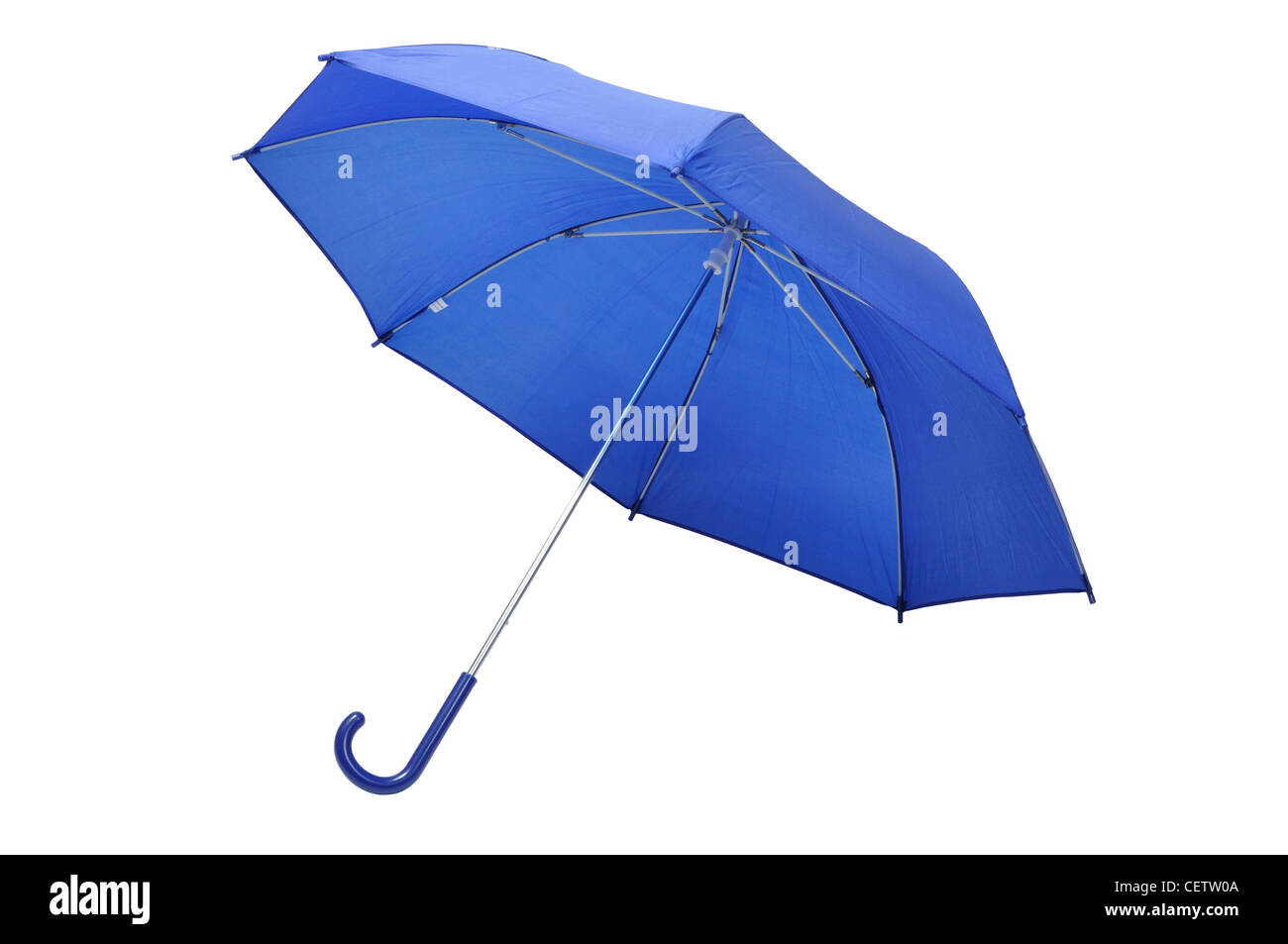 Blue Umbrella Stock Photo