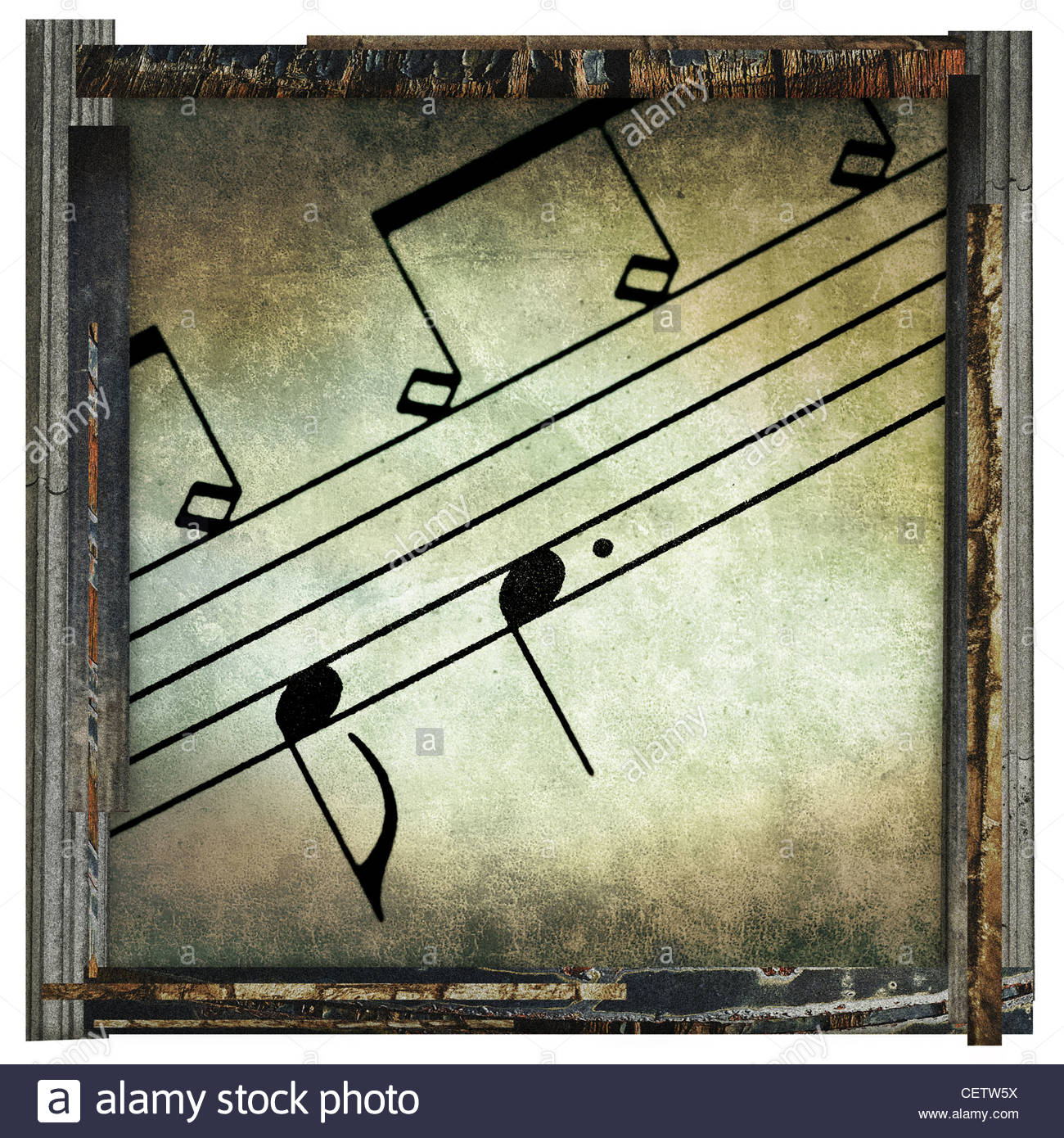 Music Notes Background Stock Photos & Music Notes Background Stock