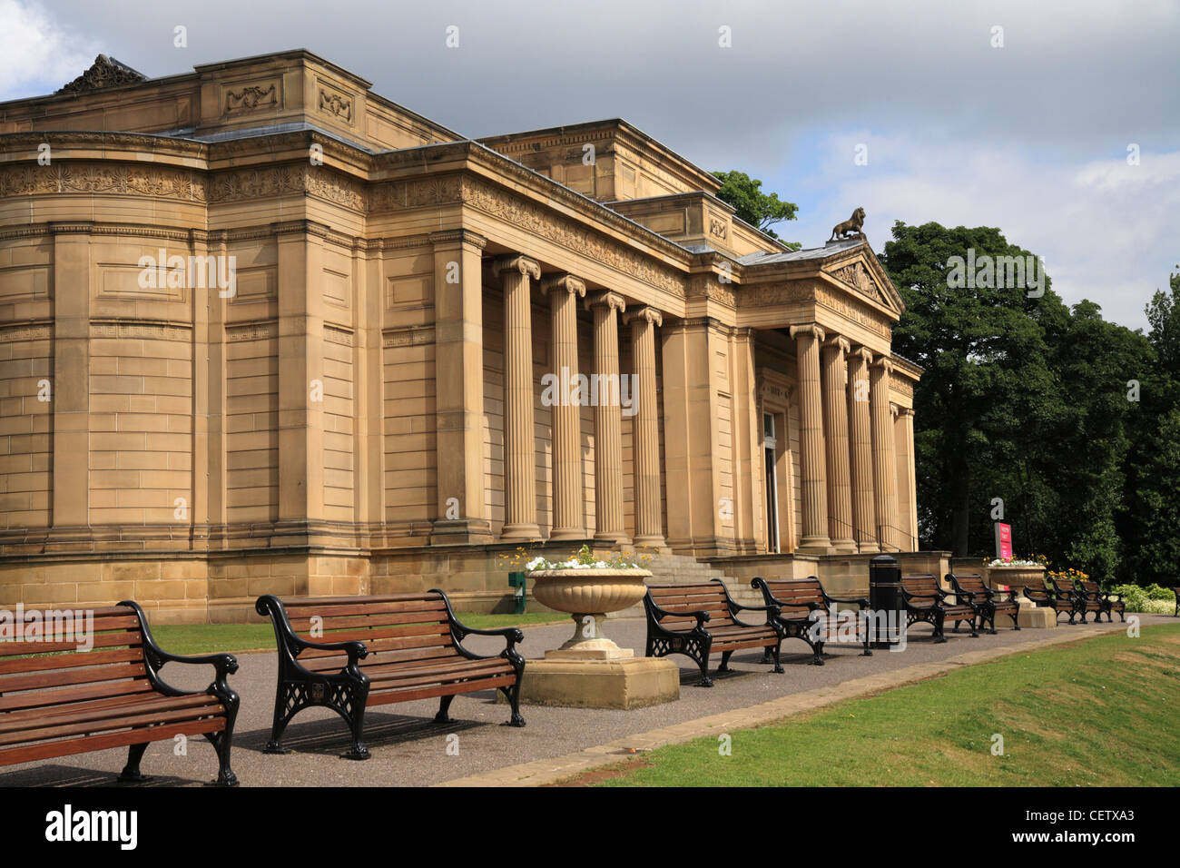 Weston Park, Sheffield museum, England, UK Stock Photo