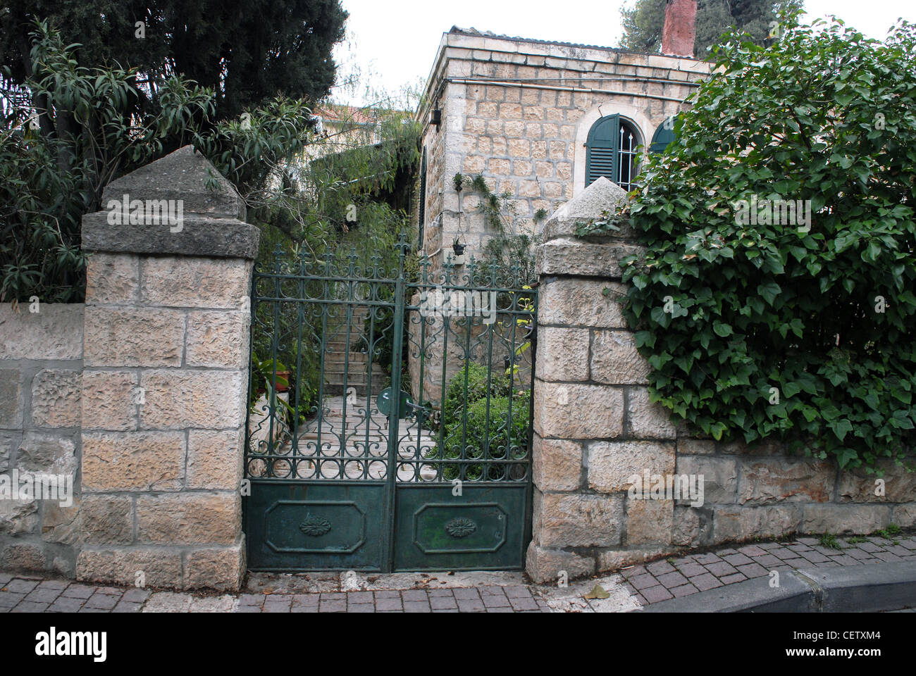 The German Colony in Jerusalem, Israel Stock Photo - Alamy