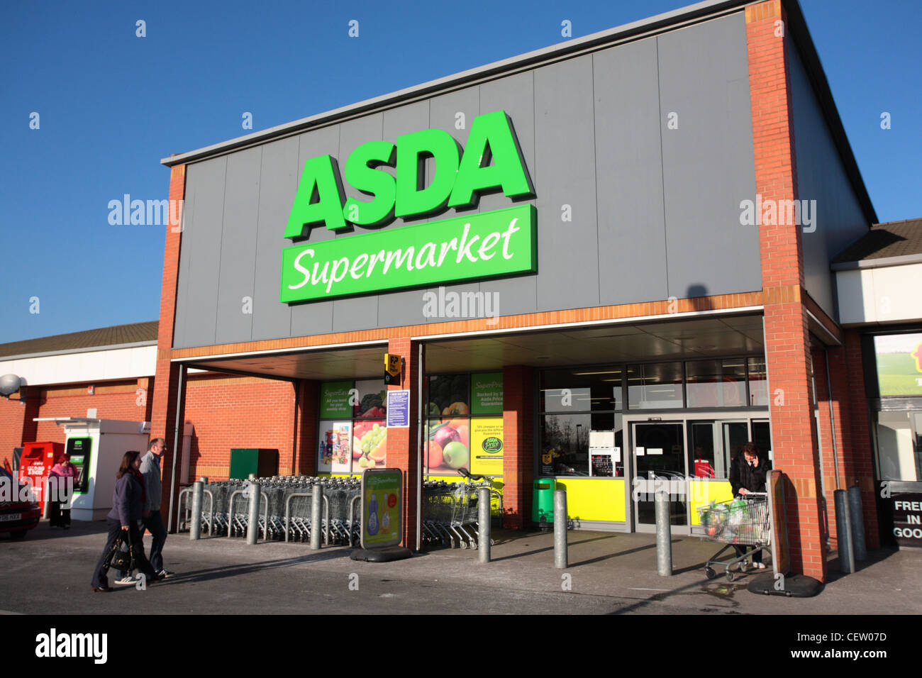 Asda local supermarket Stock Photo