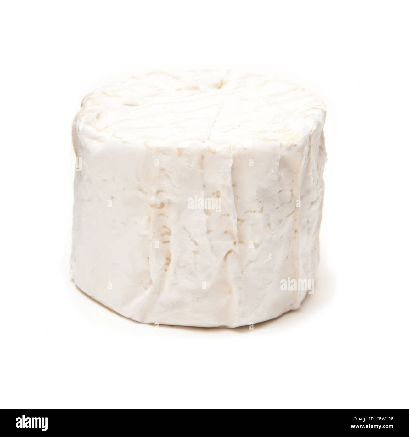 French Chaourice cheese isolated on a white studio background Stock ...