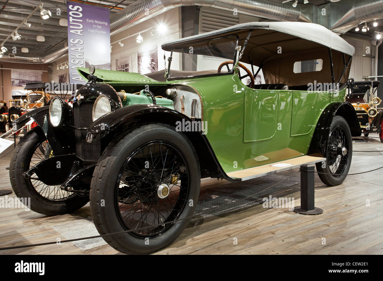1914 Moline-Knight. Model MK-50 Touring. Fountainhead Antique Auto Museum. Fairbanks. Alaska. USA Stock Photo
