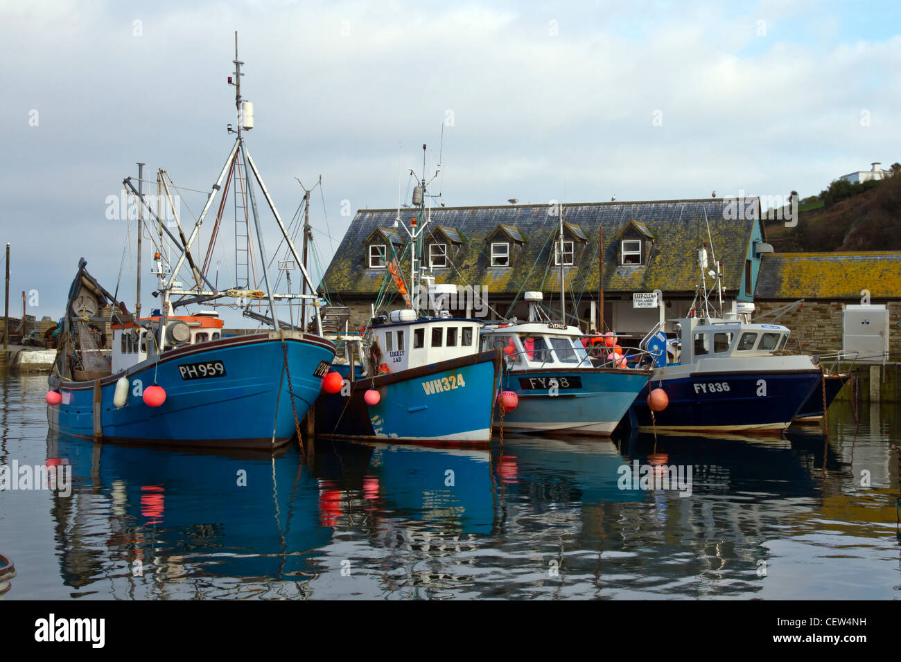 Mevagissey fish market cornwall hires stock photography and images Alamy