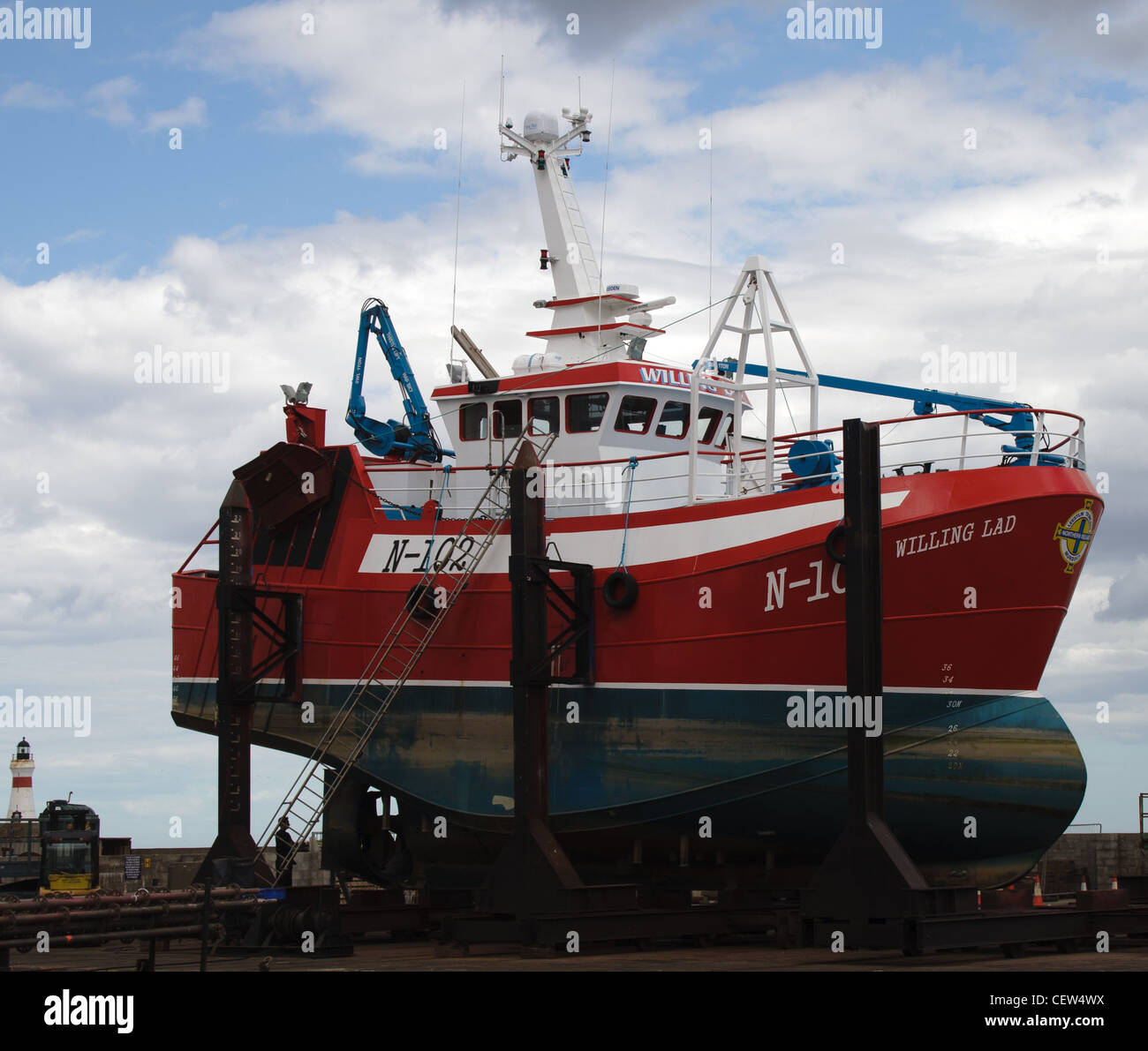 Fraserburgh fishing boat hires stock photography and images Alamy