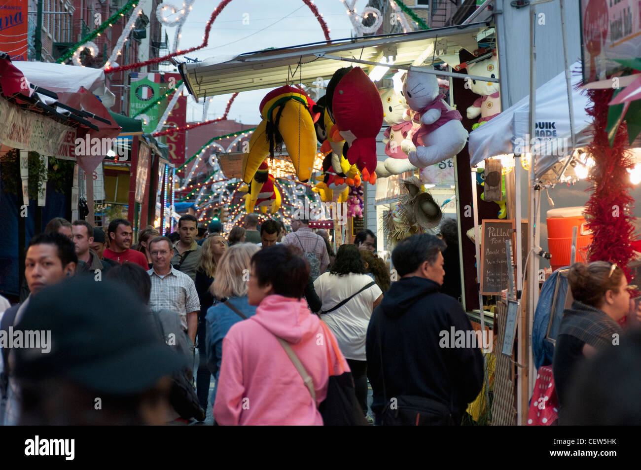 New York City, Little Italy San Gennaro Feast Stock Photo Alamy