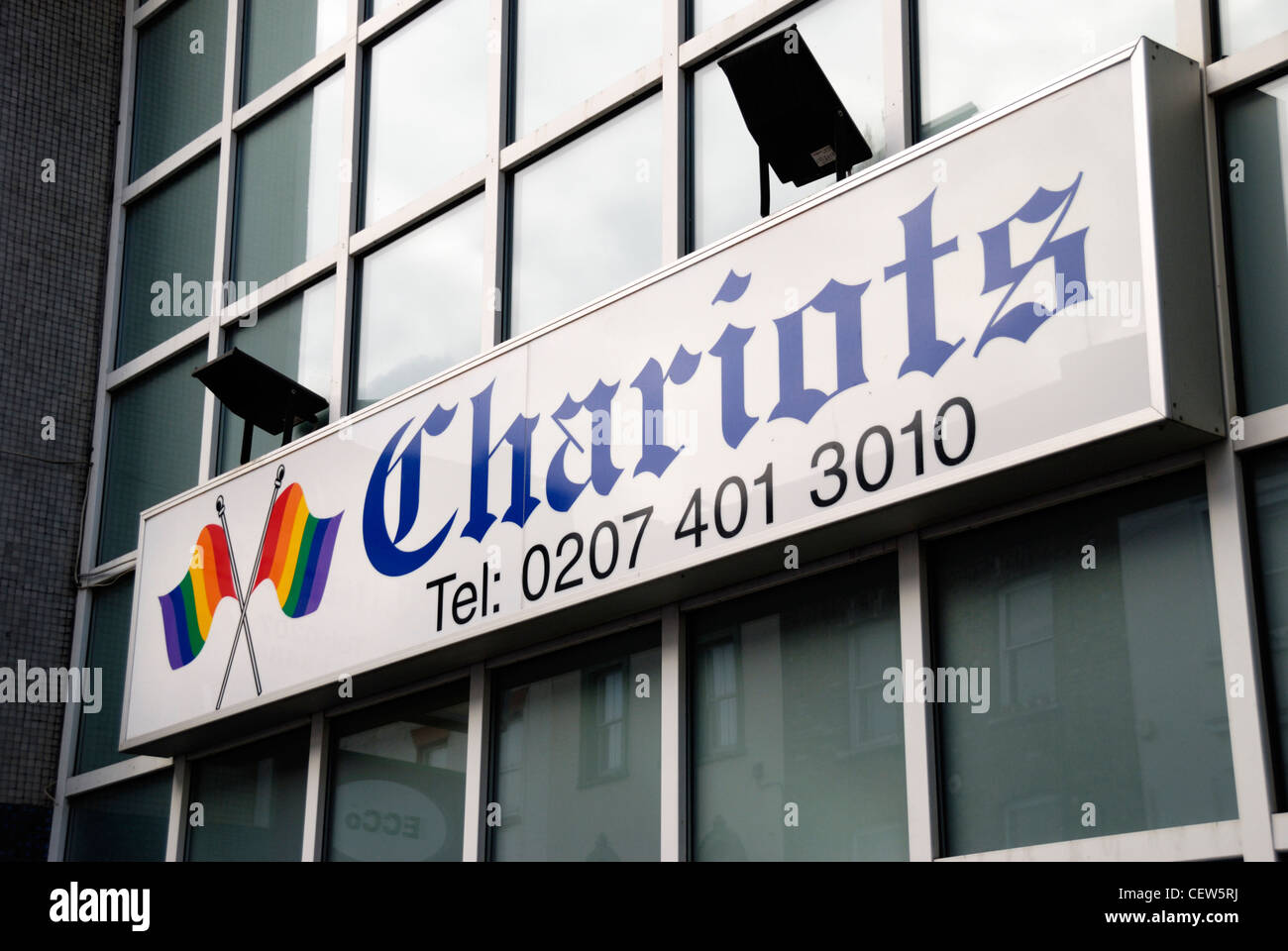 Chariots Waterloo sauna, Lower Marsh, London, England Stock Photo