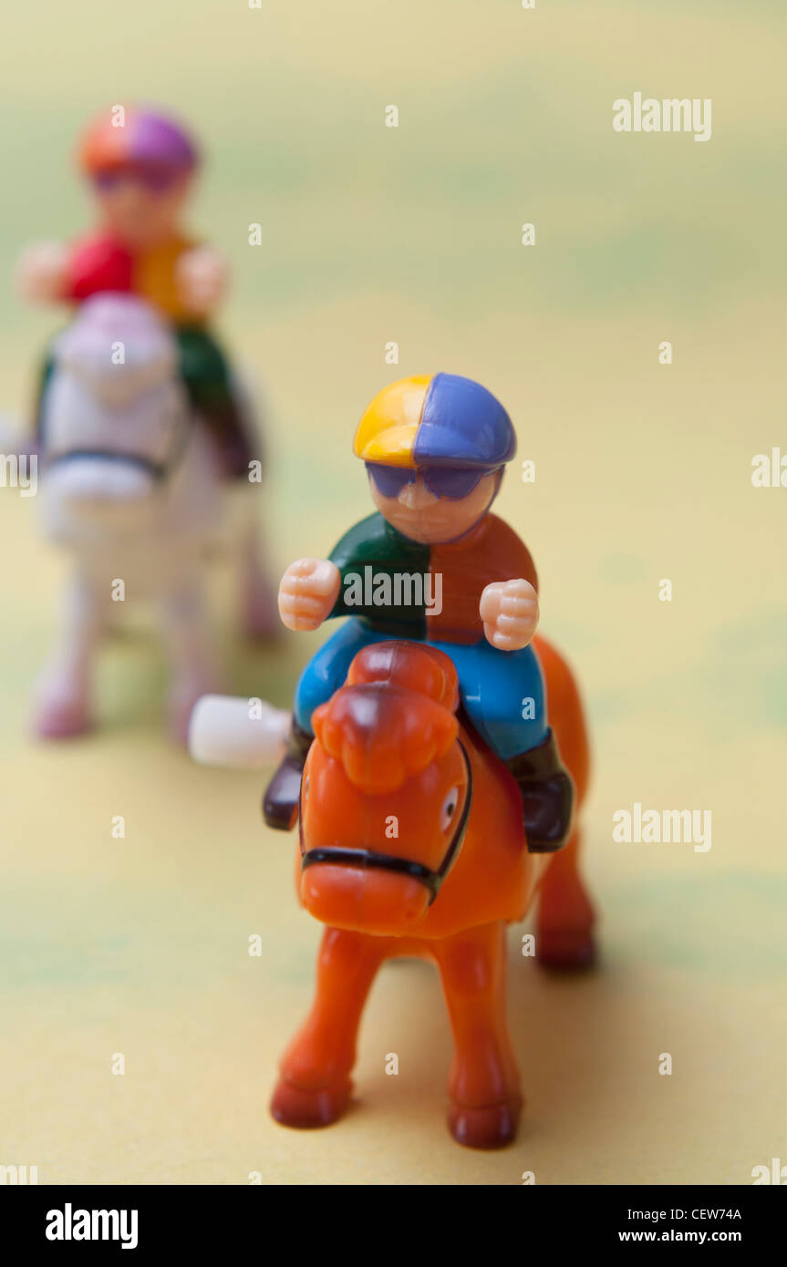 Toy horse racing hires stock photography and images Alamy