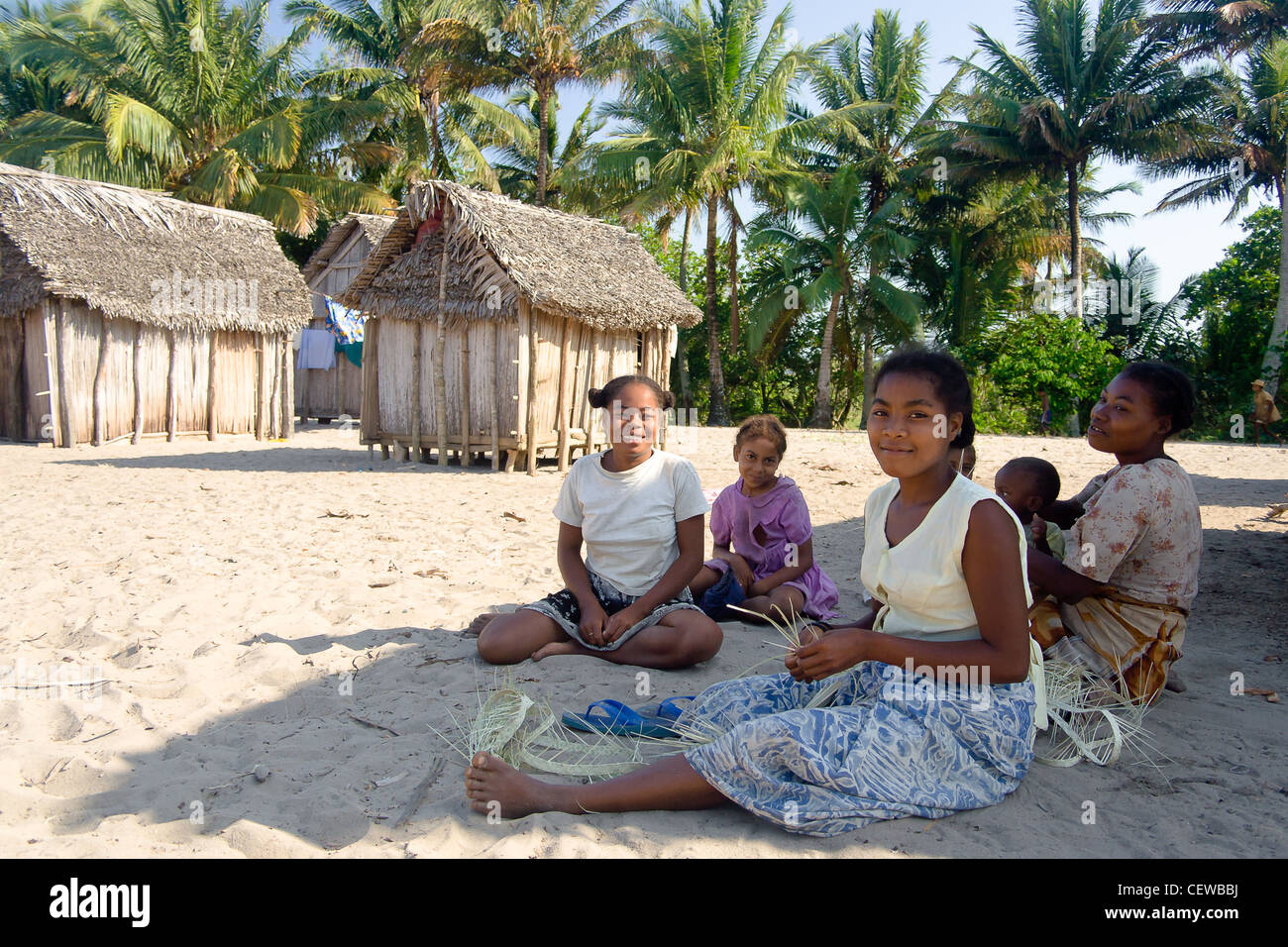 Ambohitsara, Betsimisaraka village of Pangalanes channel, east of