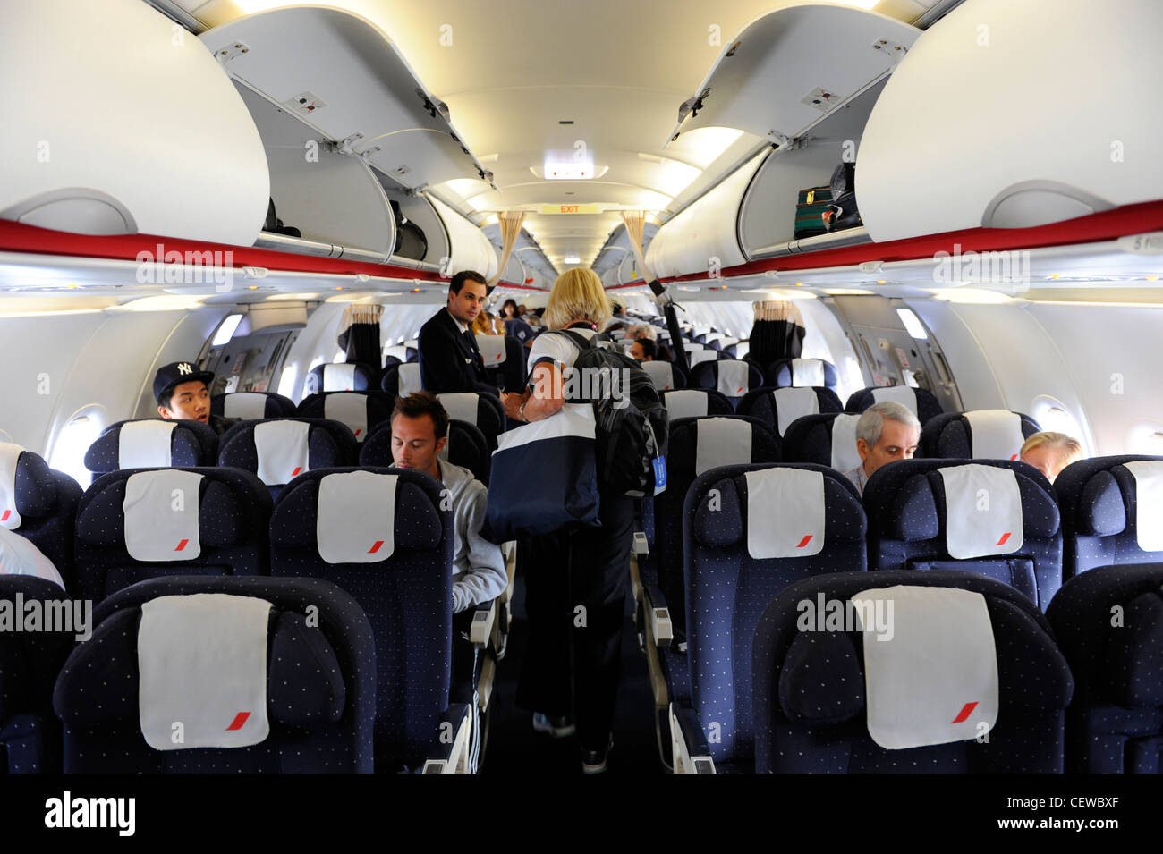 Historical airplane passengers hi-res stock photography and images - Alamy