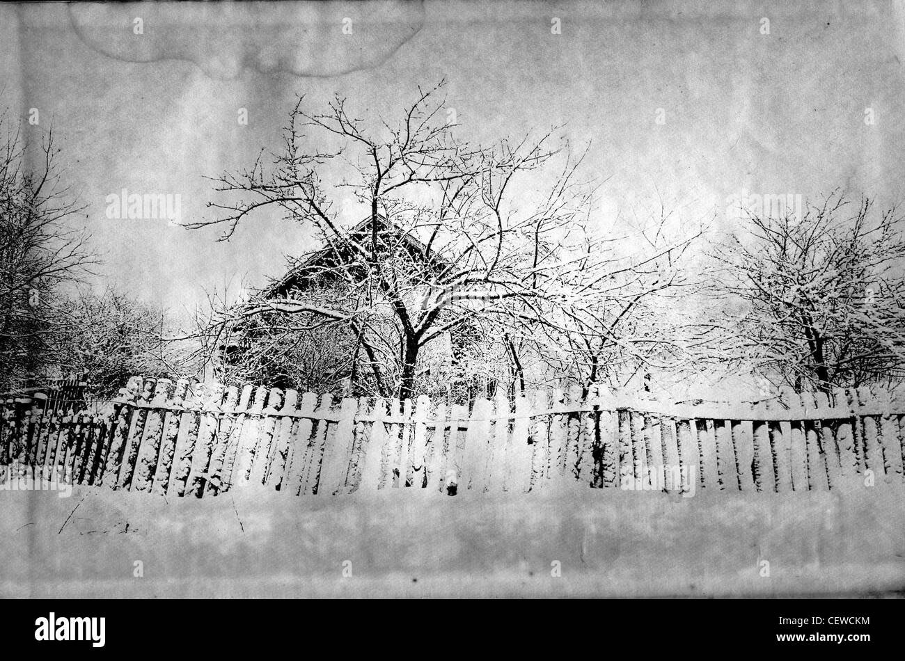 Torn down old house Black and White Stock Photos & Images - Alamy