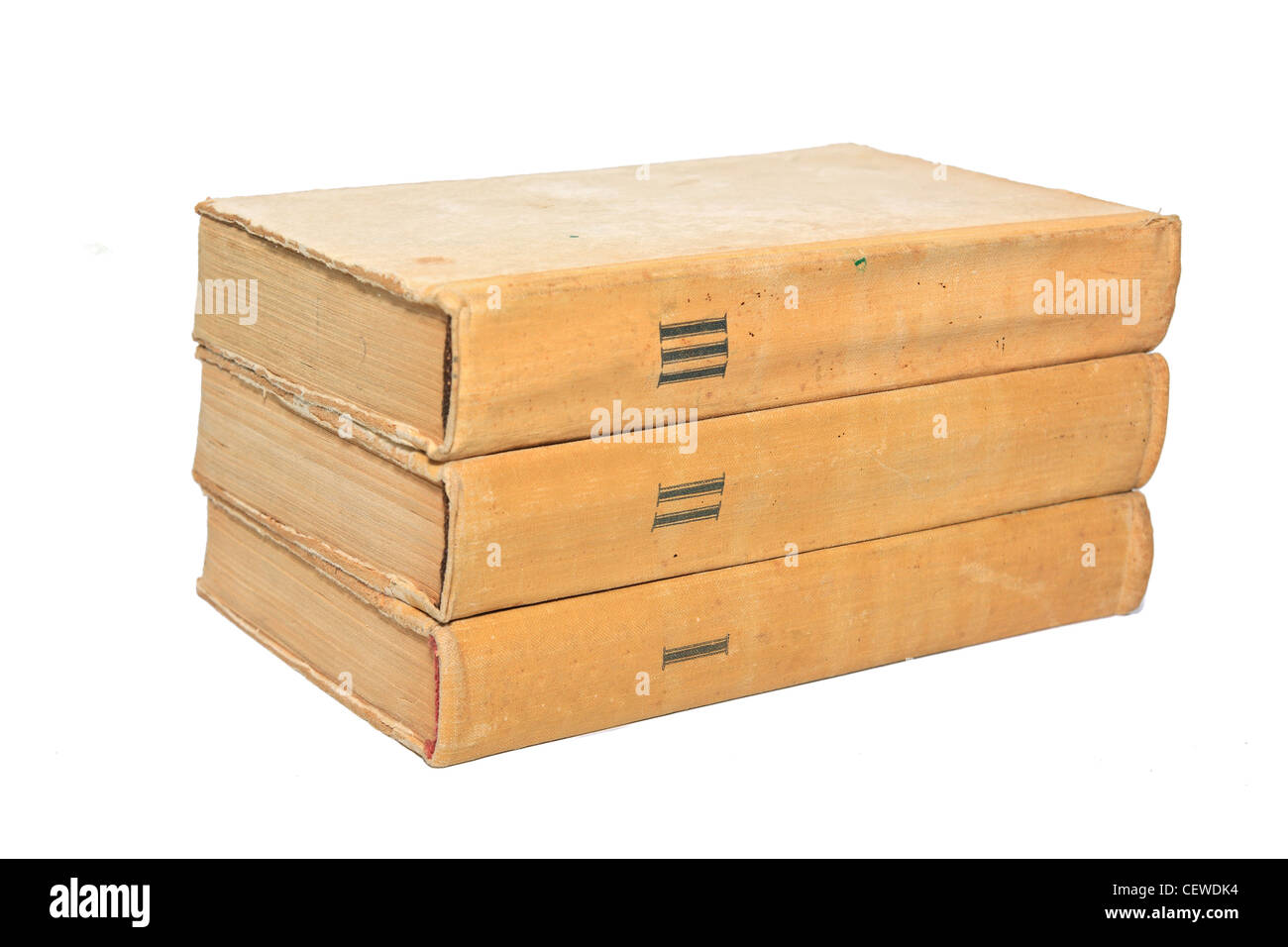 old books on white background Stock Photo - Alamy