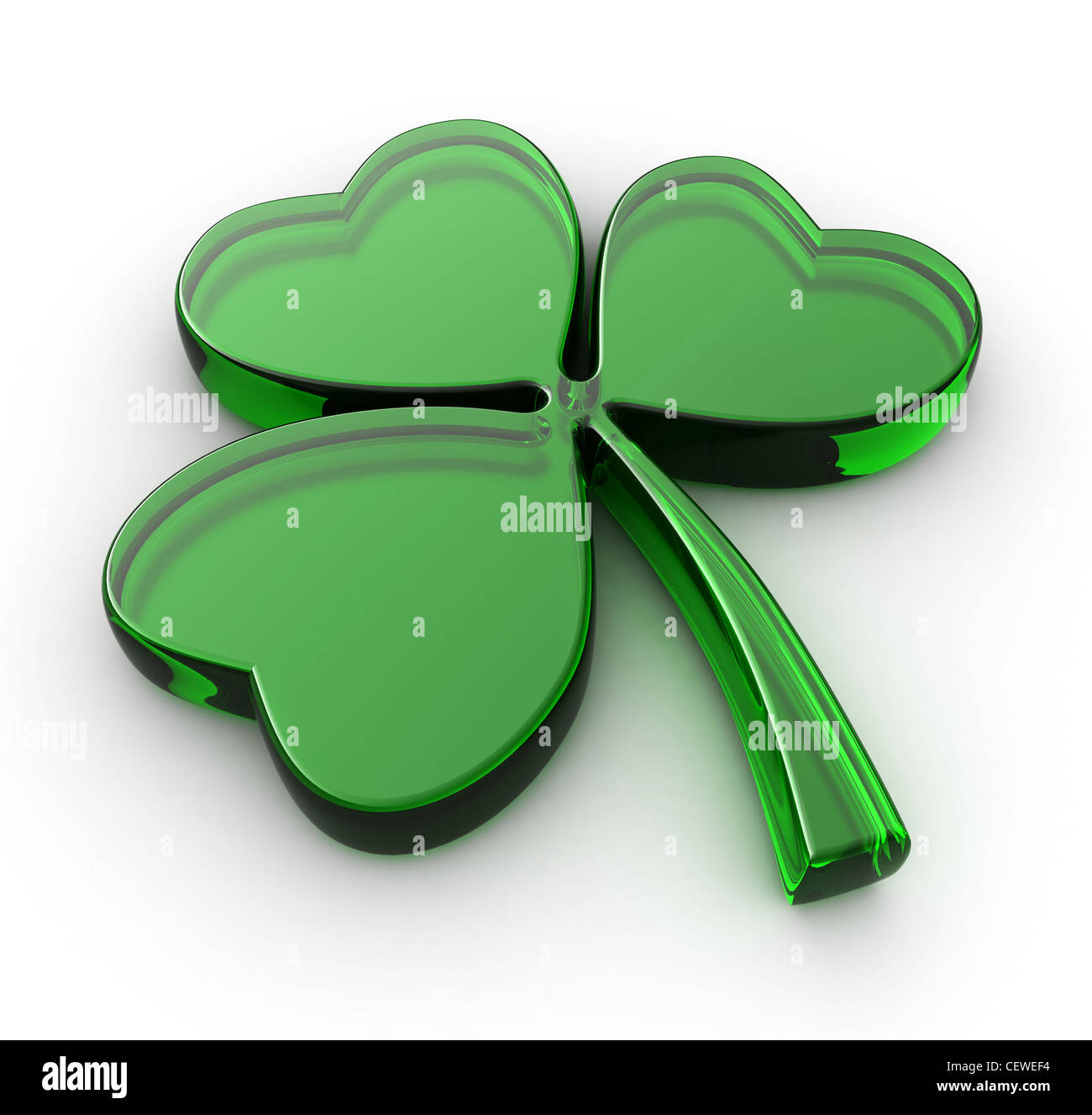 3D Illustration of a Clover Stock Photo - Alamy