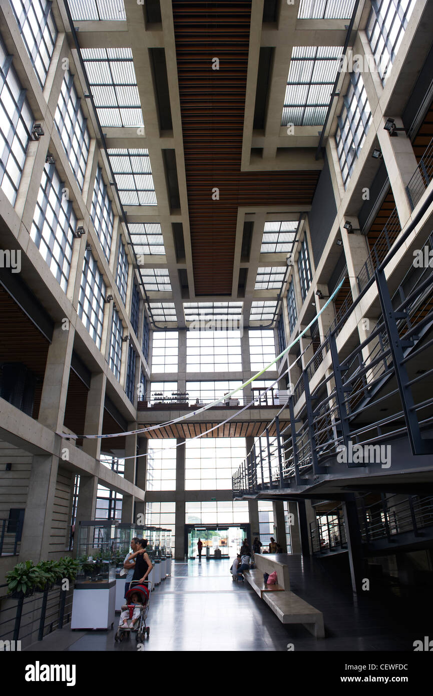 The main hall of the Yingge Ceramics Museum. Stock Photo