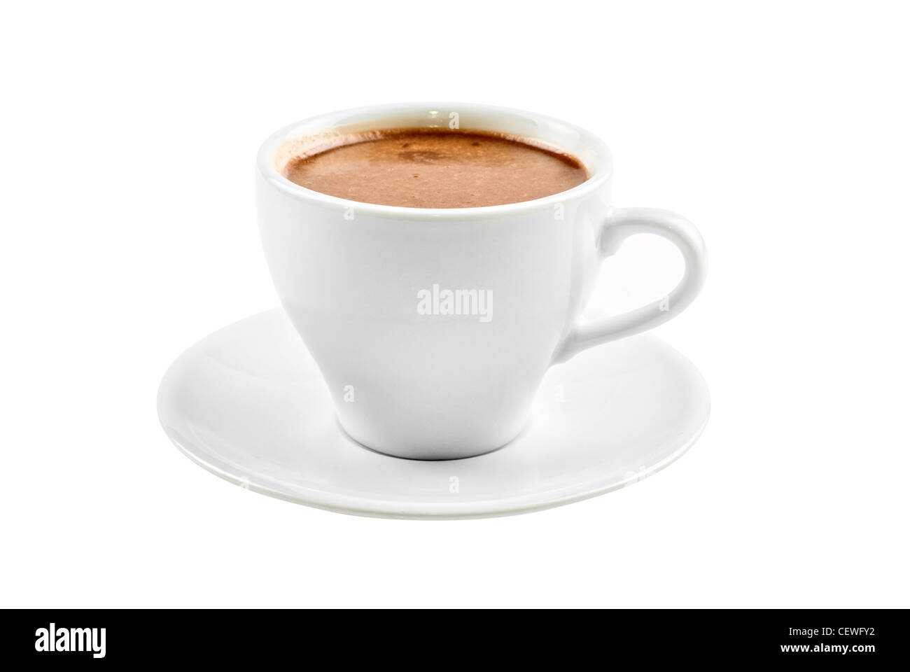 coffee cup isolated on a white background Stock Photo