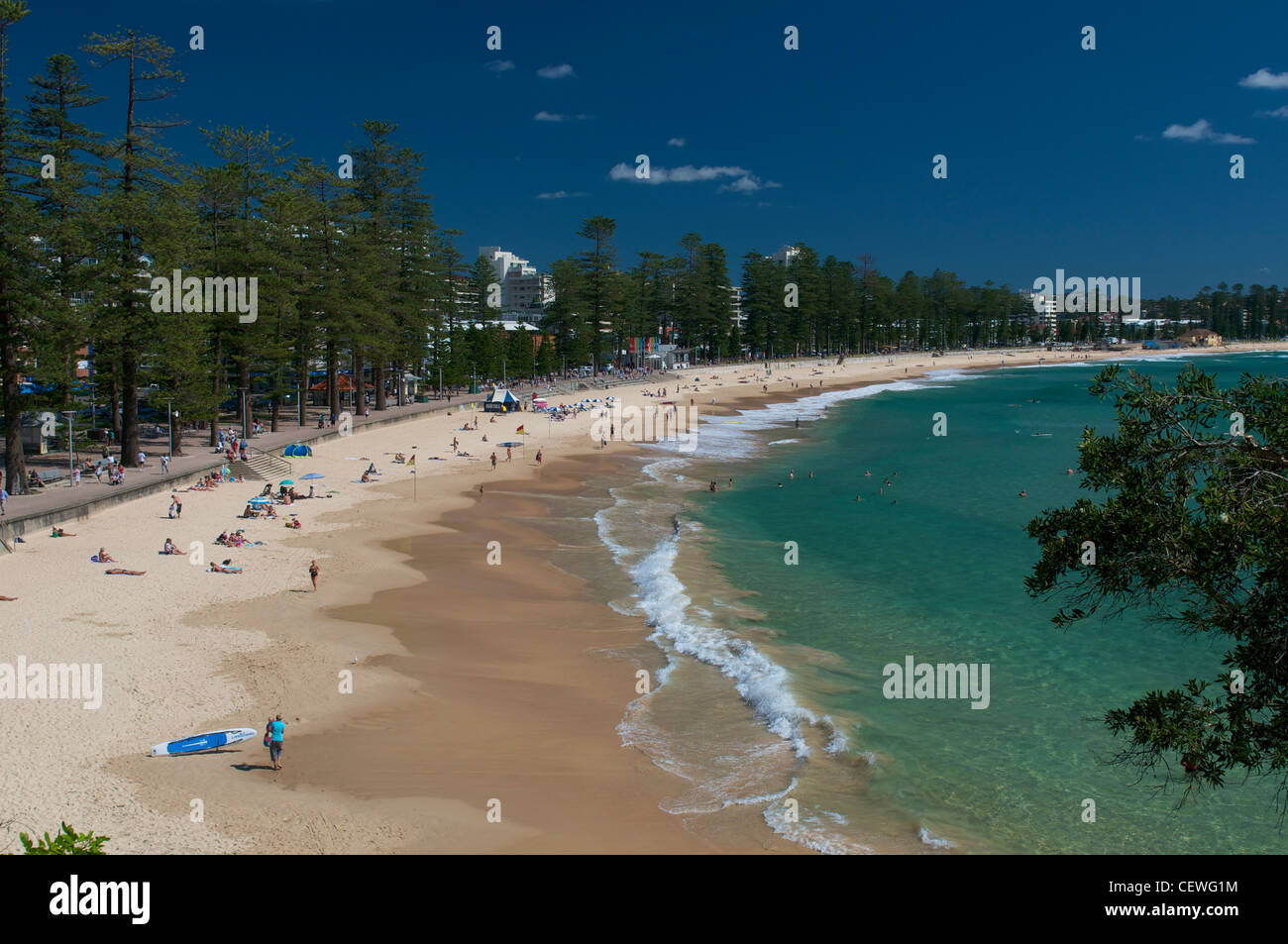 Manly  beach Sydney Australia Stock Photo