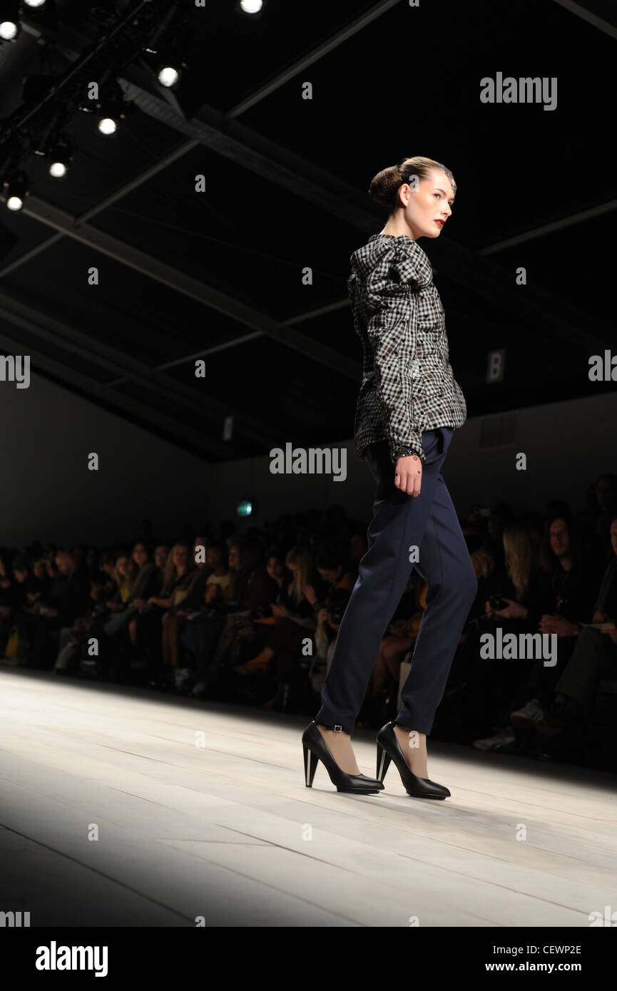 London Fashion Week Runway - Antoni Alison Designer AW 2012/13 at BFC ...