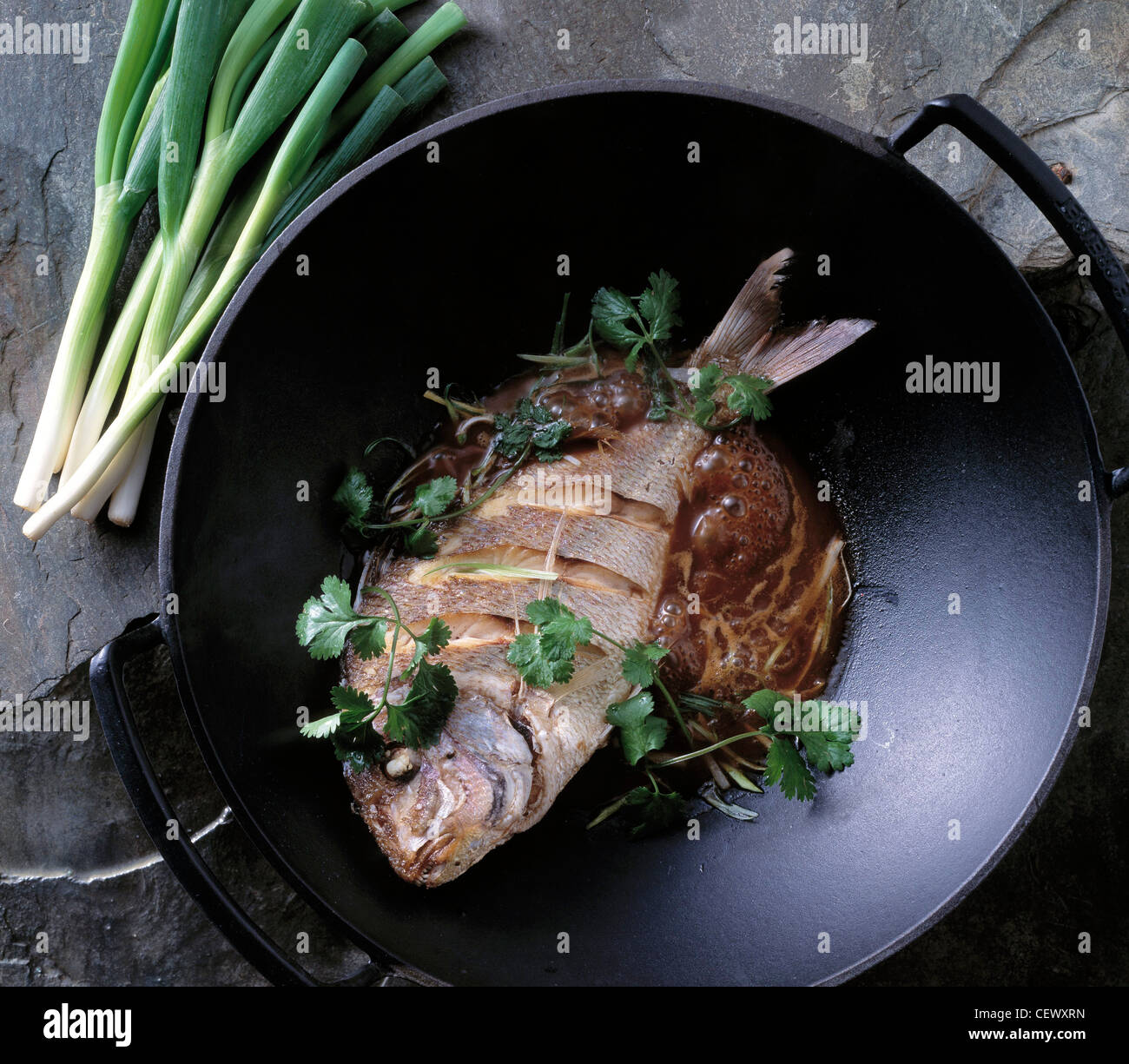Shanghai braised fish Serves Ingredients whole bream trout, mullet, carp, weighing about lbs