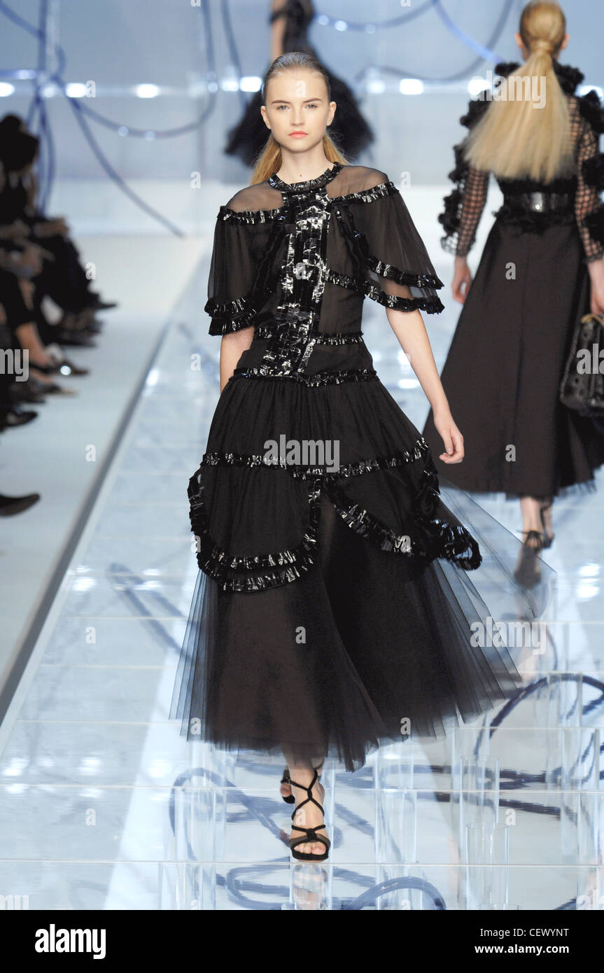 fendi black tulle suit