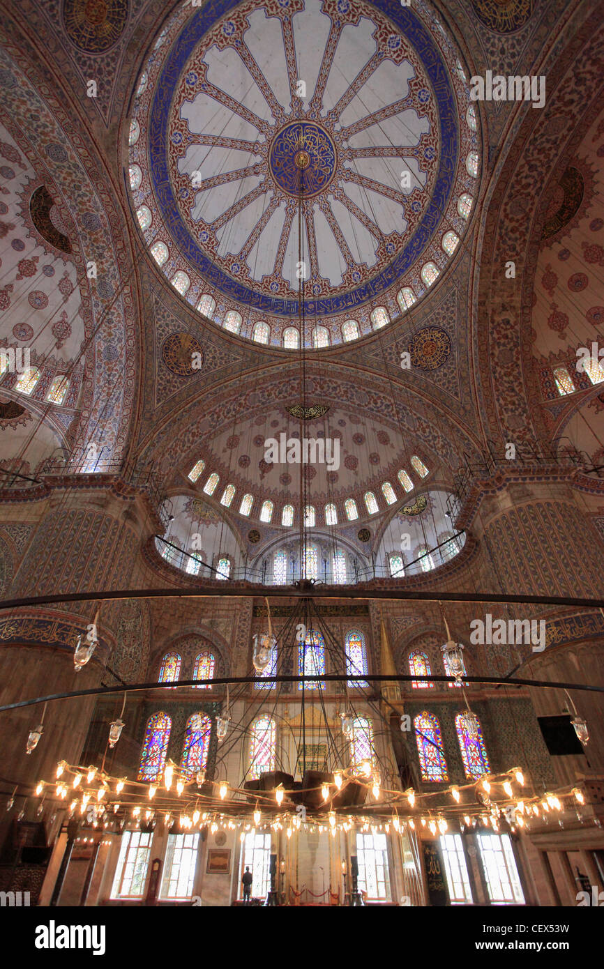 Turkey Istanbul Blue Mosque Sultan Ahmet Camii Stock Photo - Alamy