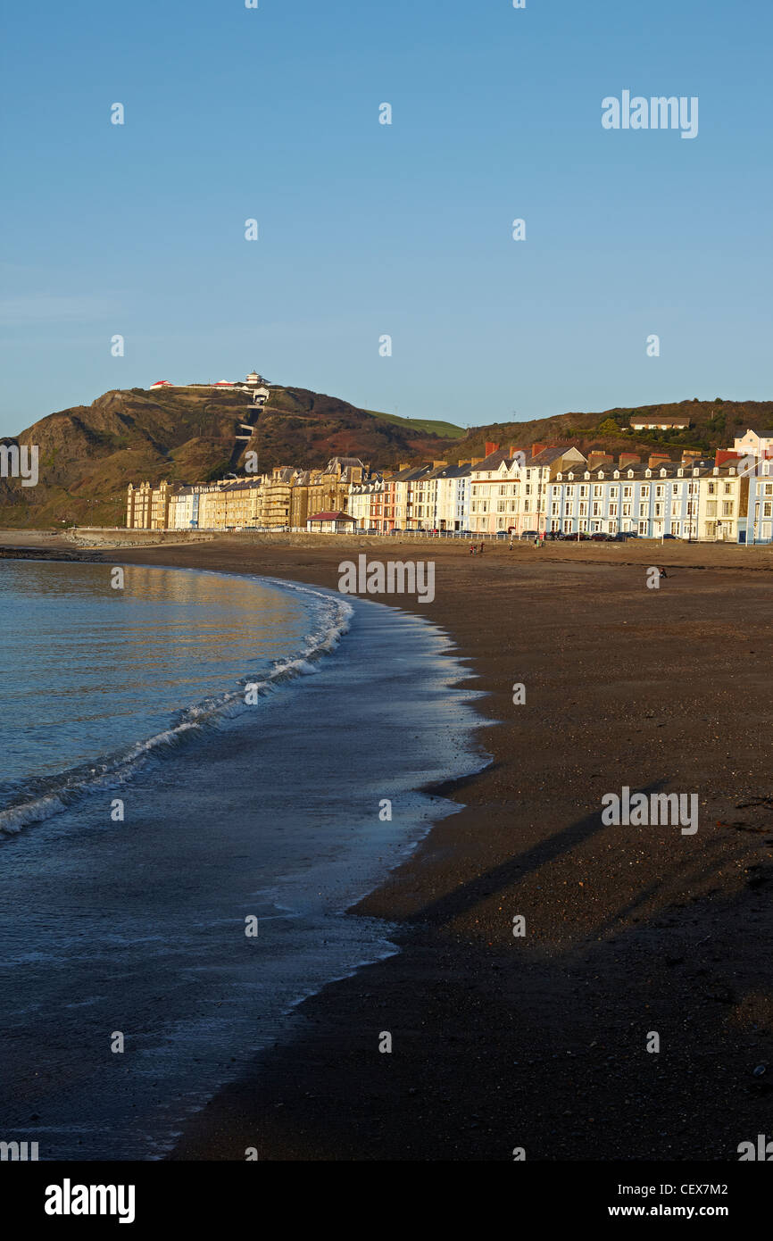 Aberystwyth Seafront, Aberystwyth, Wales, UK Stock Photo Alamy
