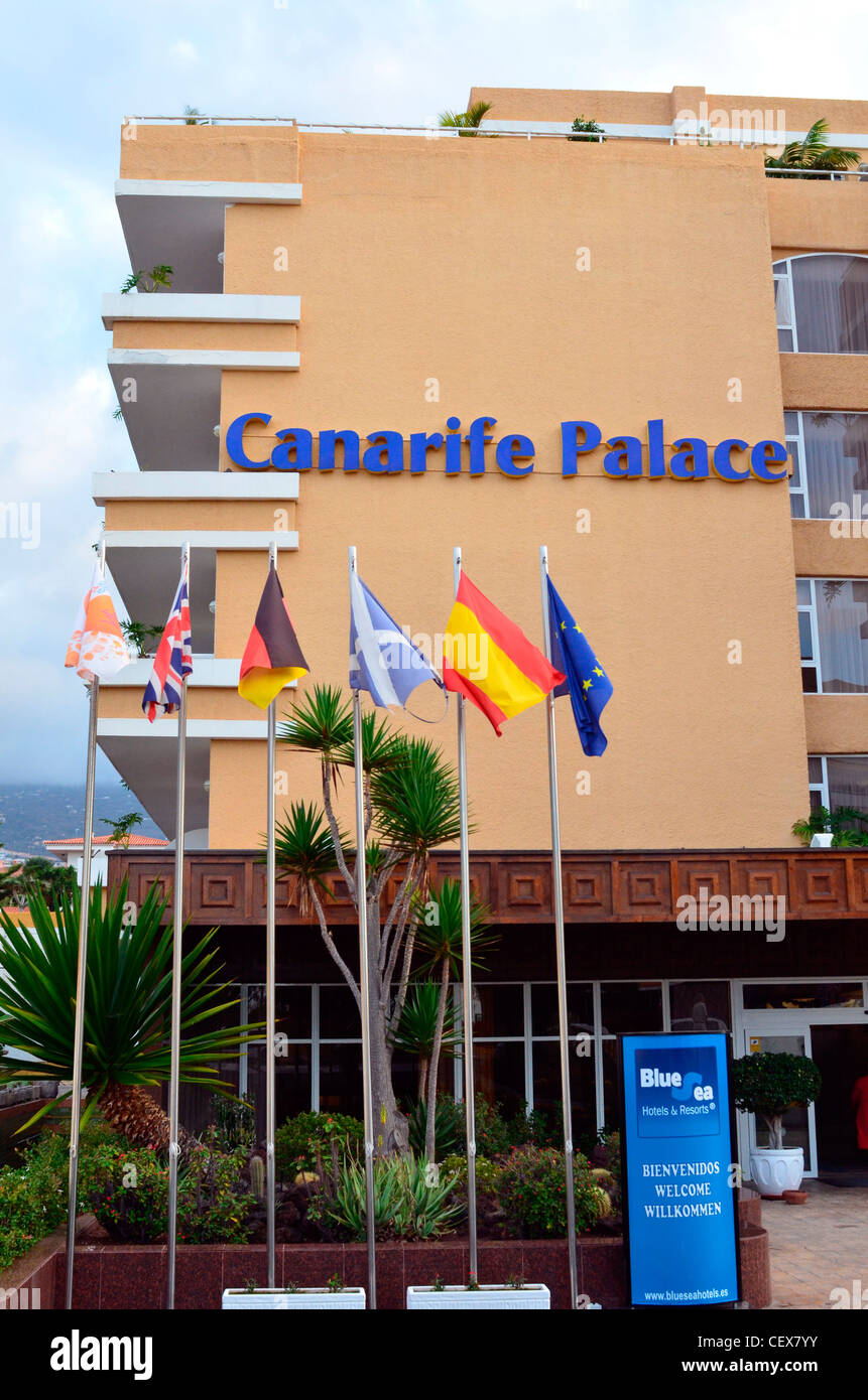 Tenerife Canary Islands Santa Cruz Canarife Palace Hotel Stock Photo Alamy
