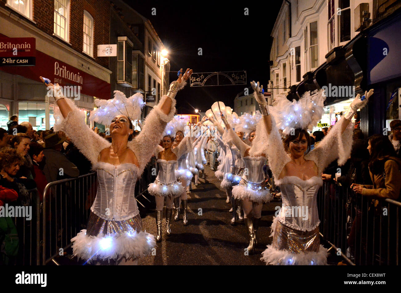 dancers-at-truro-city-of-lights-festival-cornwall-16th-november-2011