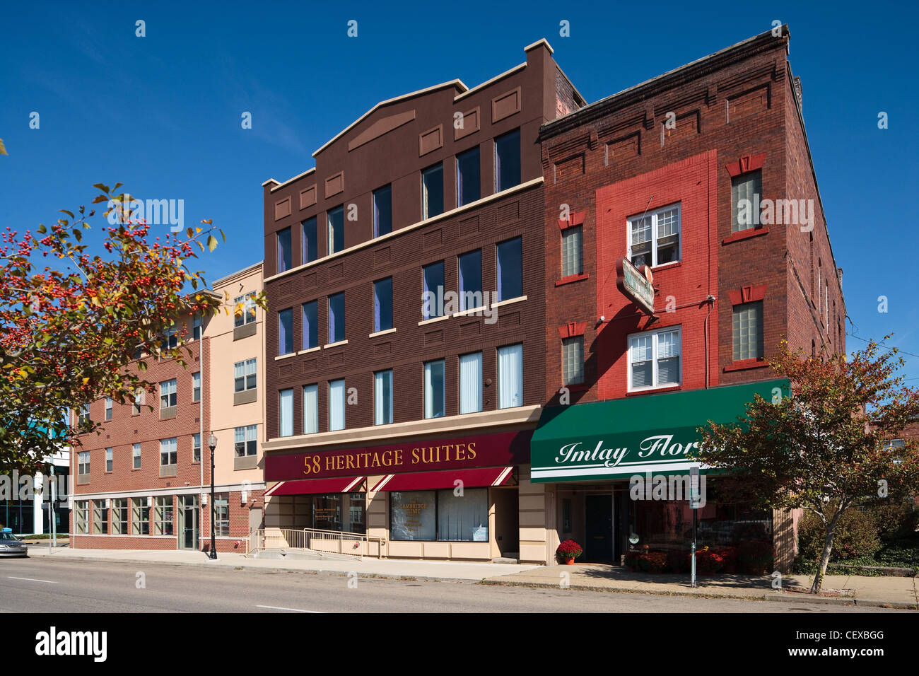 Downtown Zanesville Ohio Stock Photo - Alamy