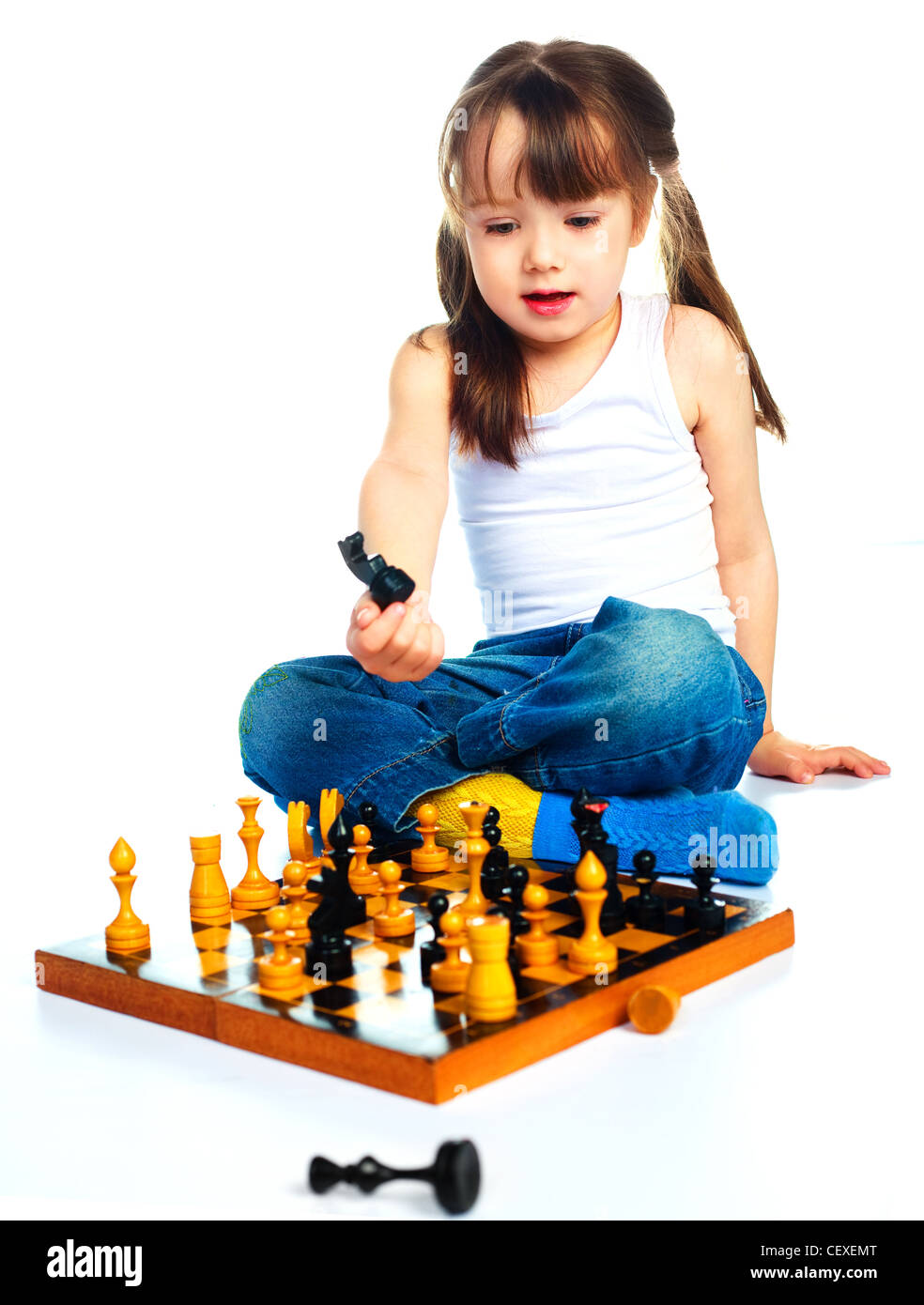 Play chess stock image. Image of games, intelligence - 14879483