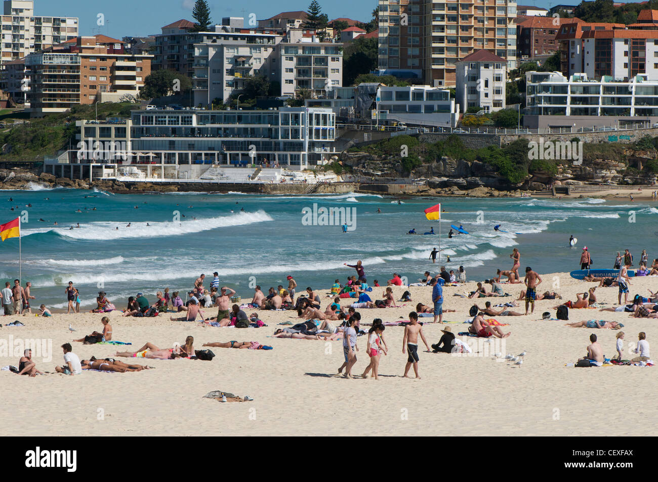 Bondi beach Sydney Australia Stock Photo