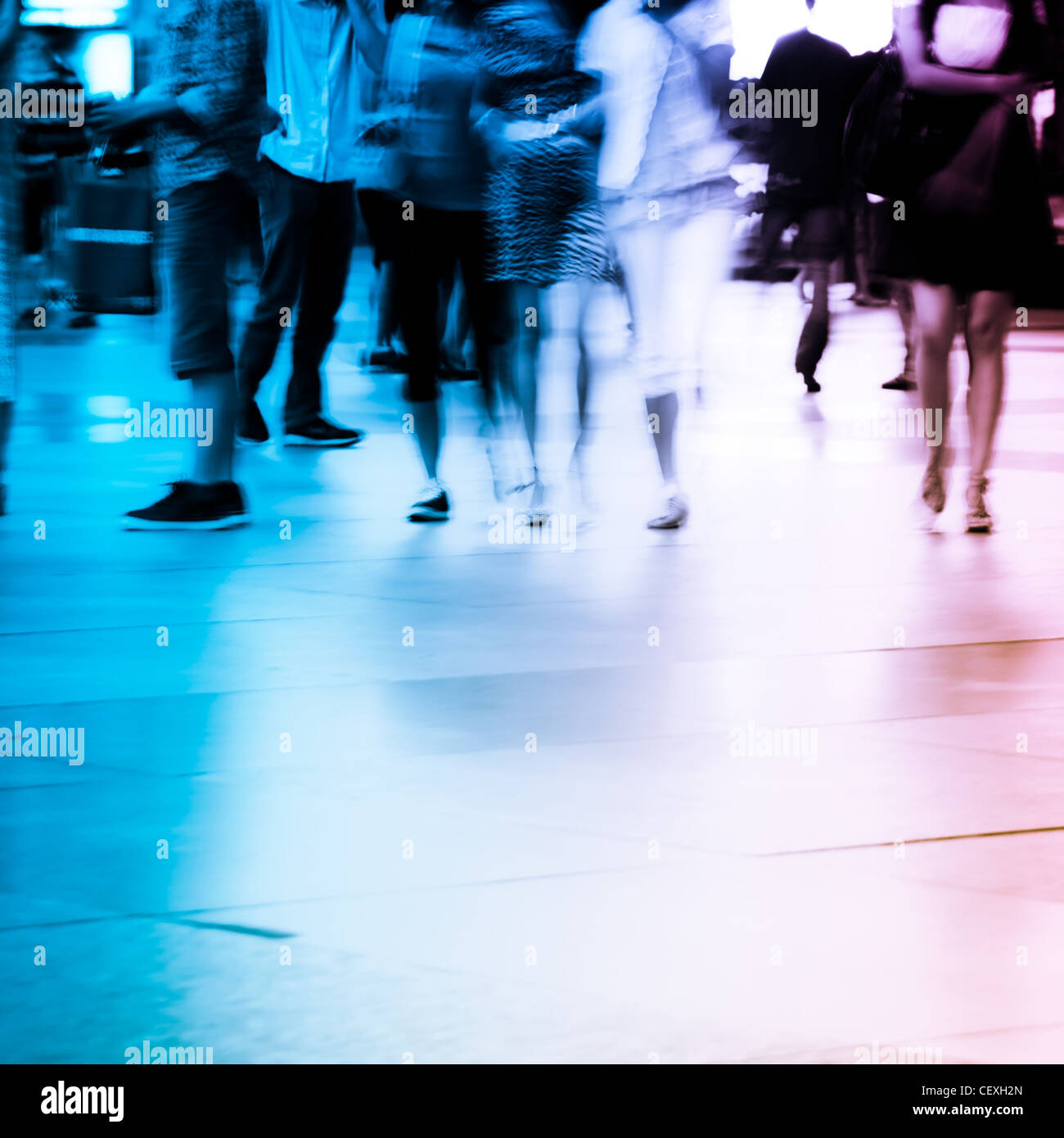 business people abstract background blur motion Stock Photo - Alamy