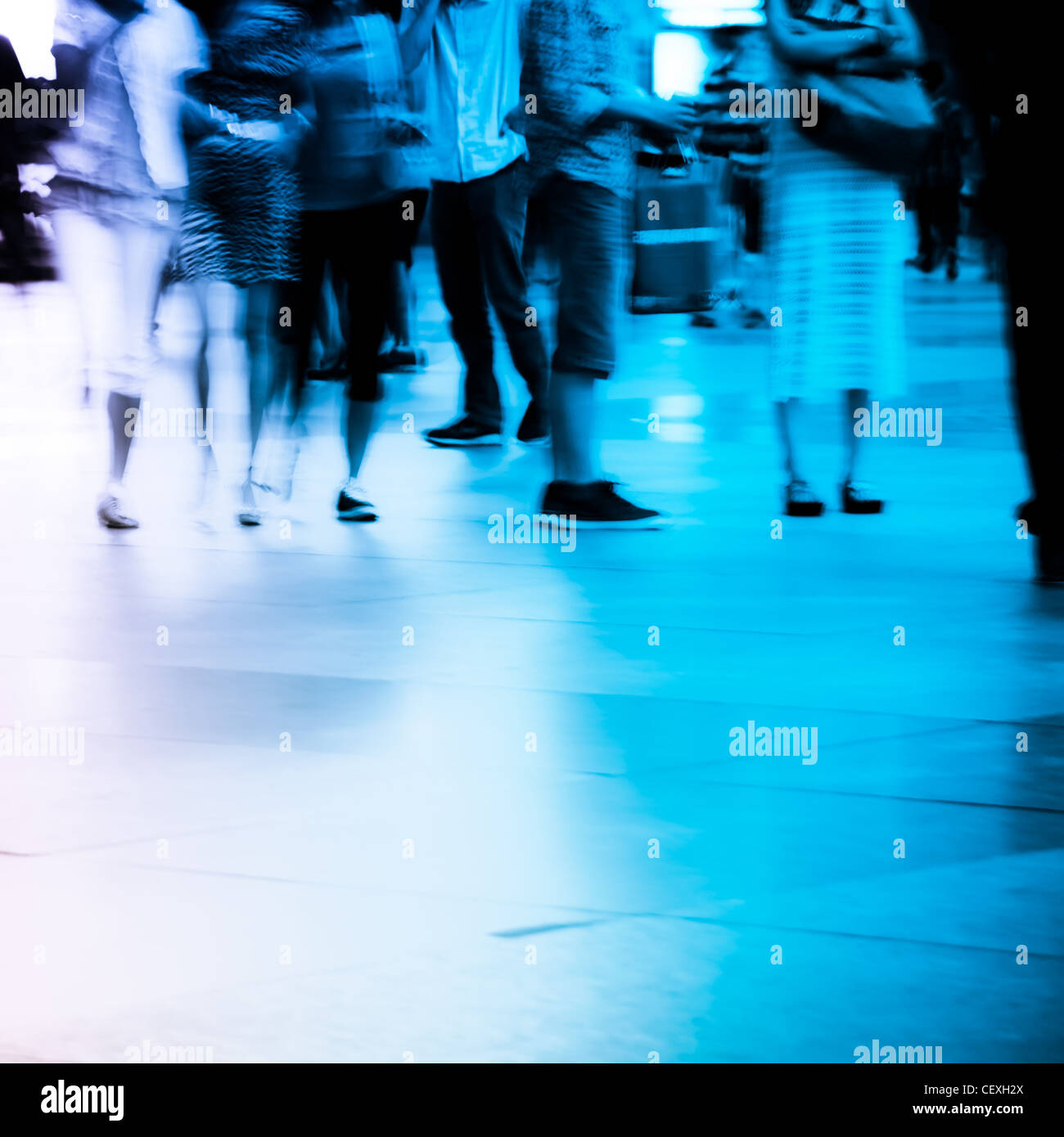 business people abstract background blur motion Stock Photo - Alamy