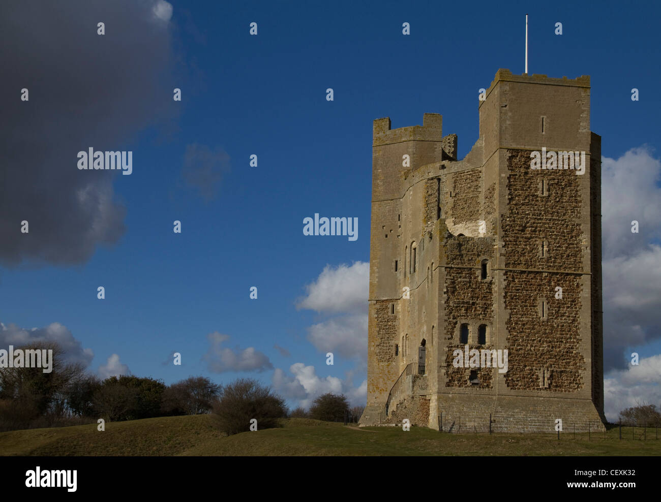 A view of Orford Castle, Suffolk, England Stock Photo Alamy