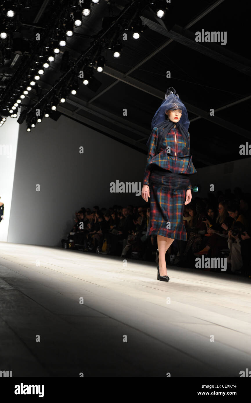 London Fashion Week Runway - Antoni Alison Designer AW 2012/13 at BFC ...