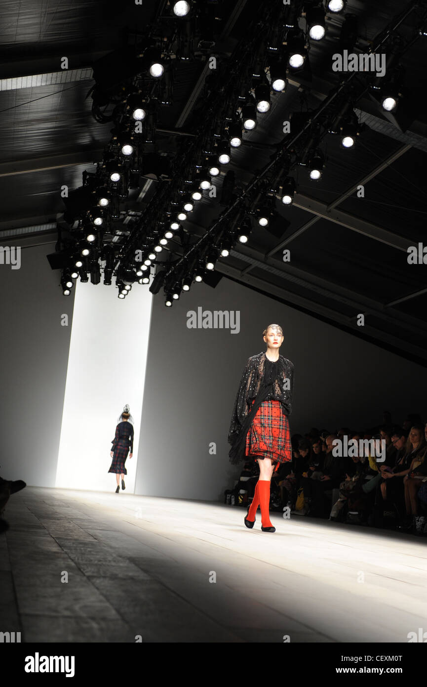 London Fashion Week Runway - Antoni Alison Designer AW 2012/13 at BFC ...
