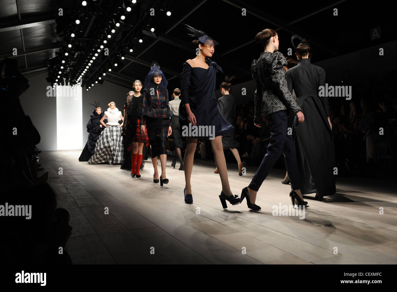 London Fashion Week Runway - Antoni Alison Designer AW 2012/13 at BFC ...