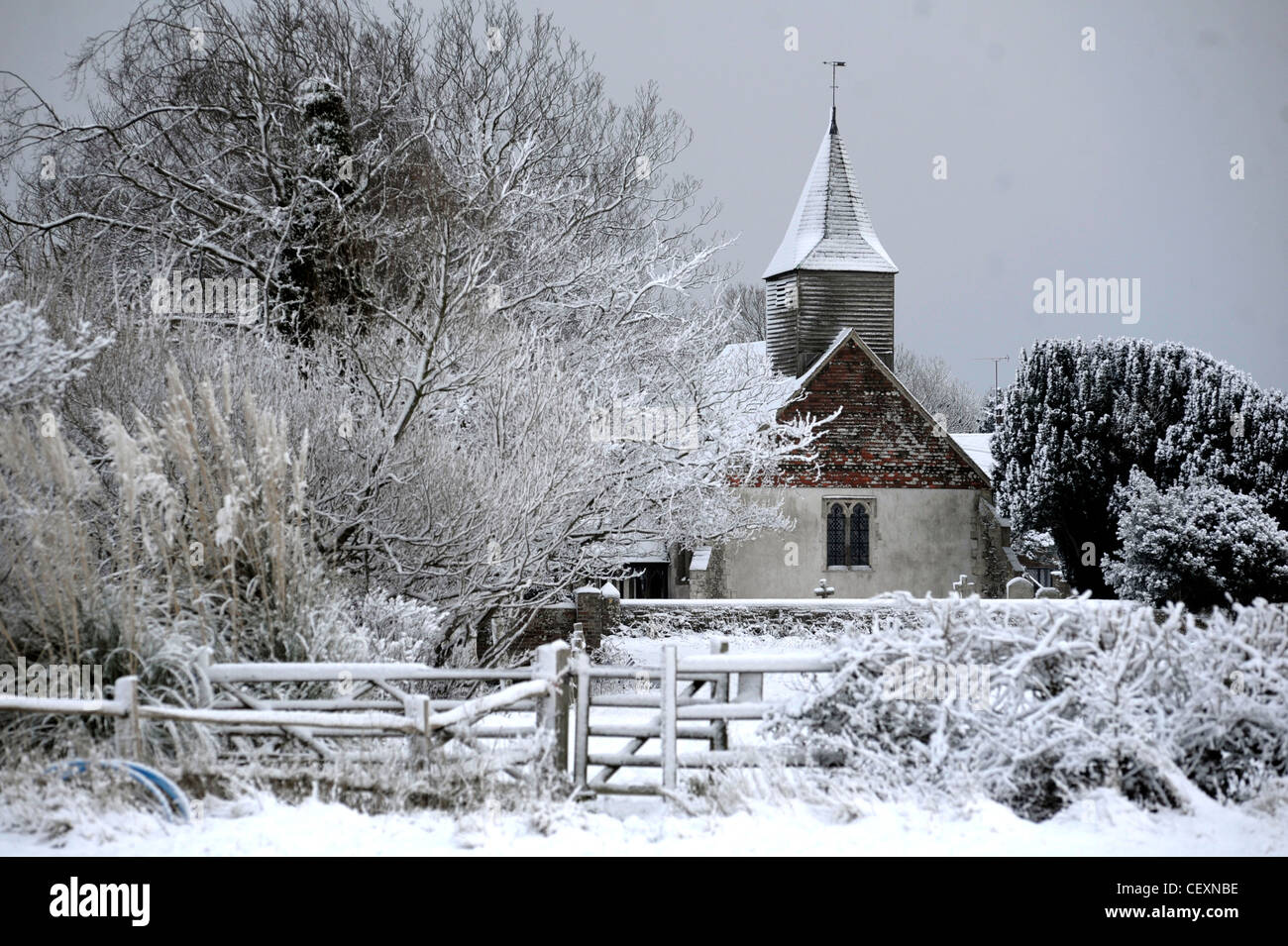Sussex winter frost hi-res stock photography and images - Alamy